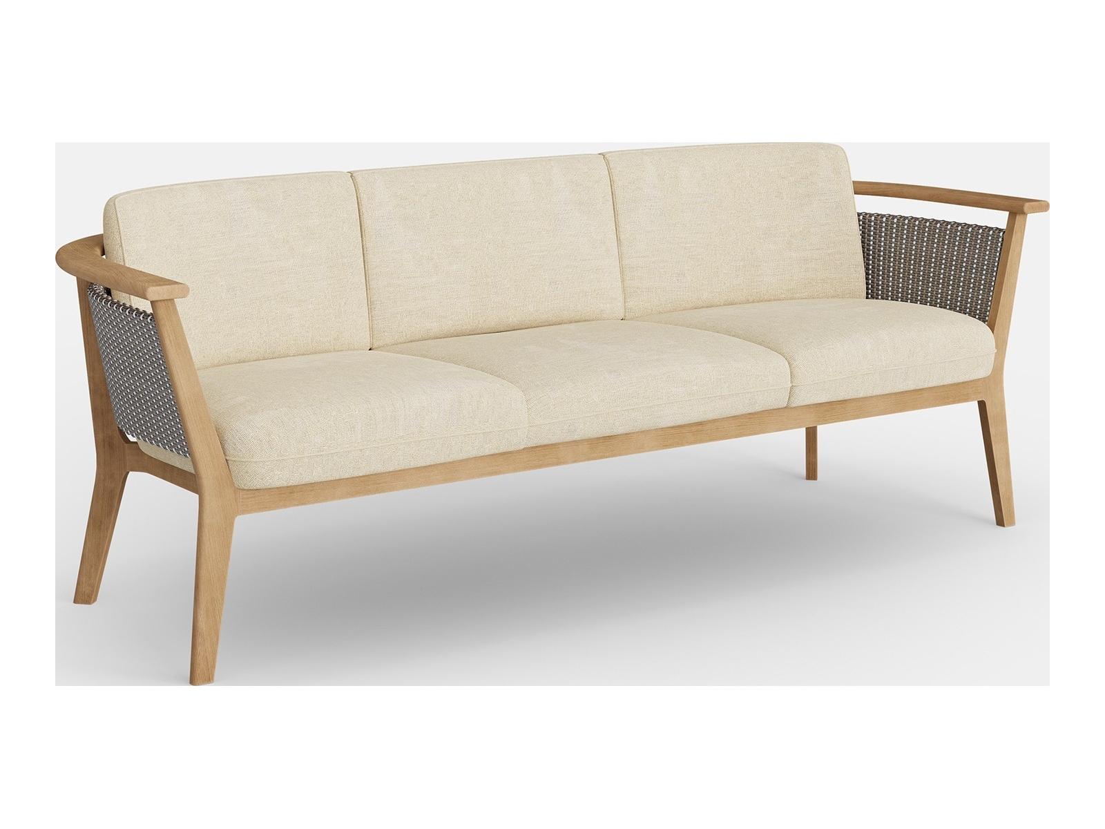 Jensen Outdoor Soleo Sofa/ Nebula Gray