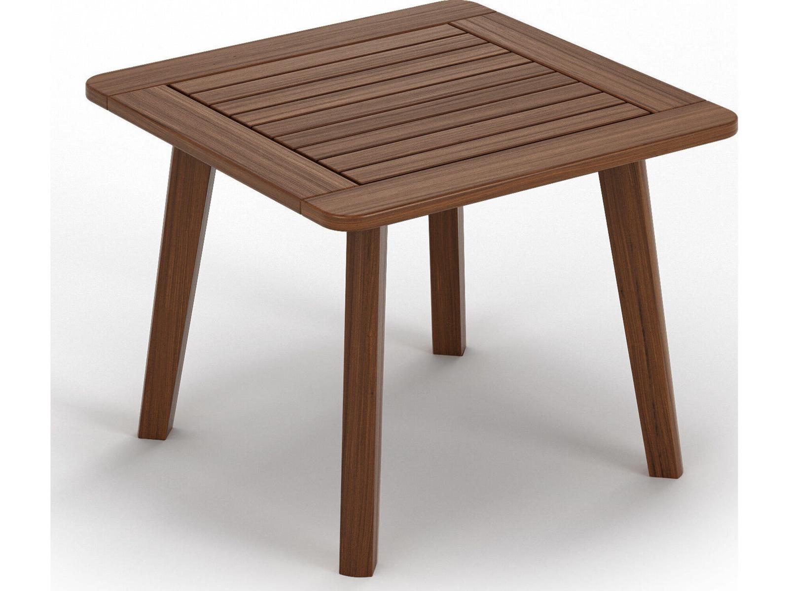 Jensen Outdoor Furniture Foundations Ipe IPEFoundations IPE 24" Square Side Table