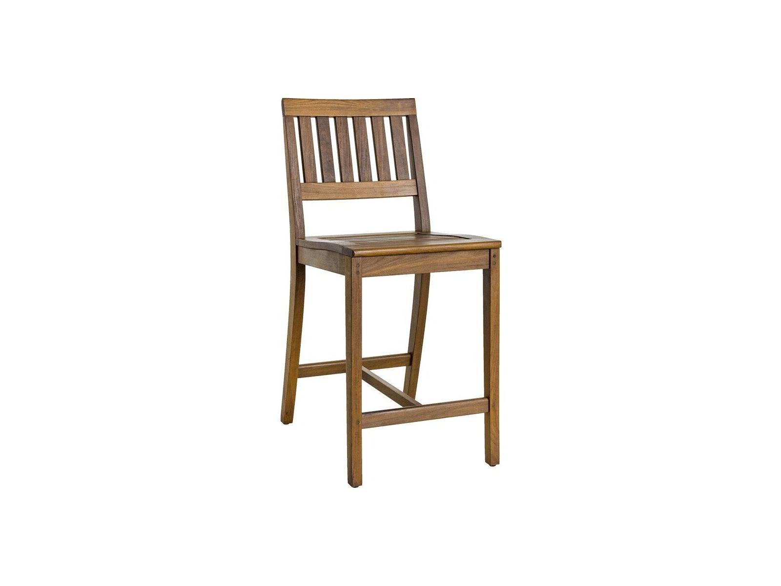 Jensen Outdoor Furniture Richmond IPE Counter Height Side Chair