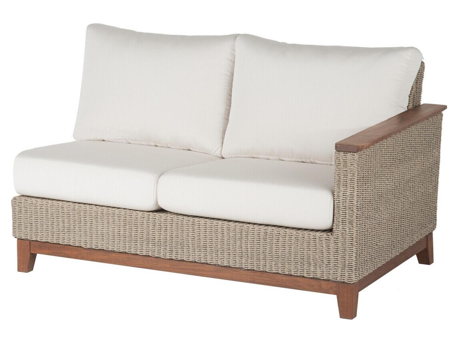 Jensen Outdoor Furniture Coral IPE Sectional Left Seat/ /Natural