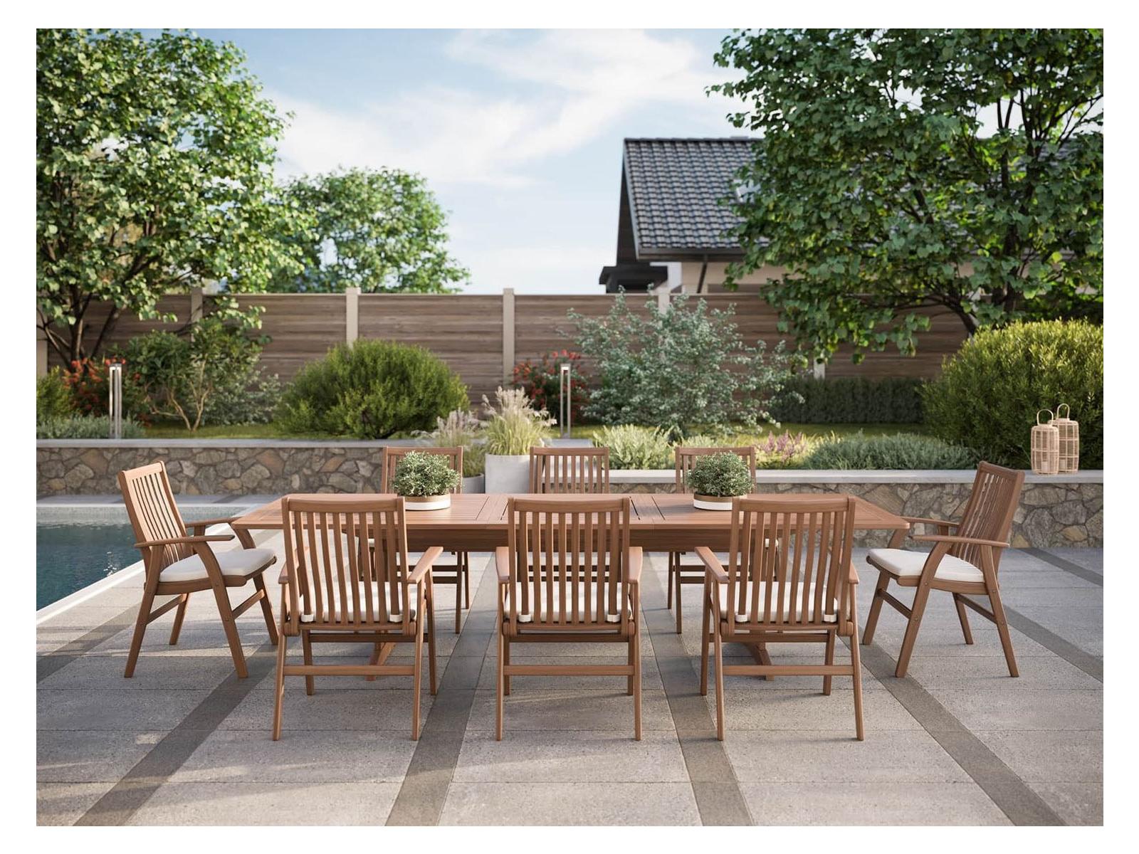 Jensen Outdoor Furniture Heritage IPE Dining Set
