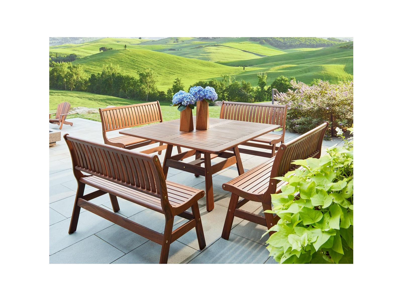 Jensen Outdoor Furniture Heritage IPE Dining Set
