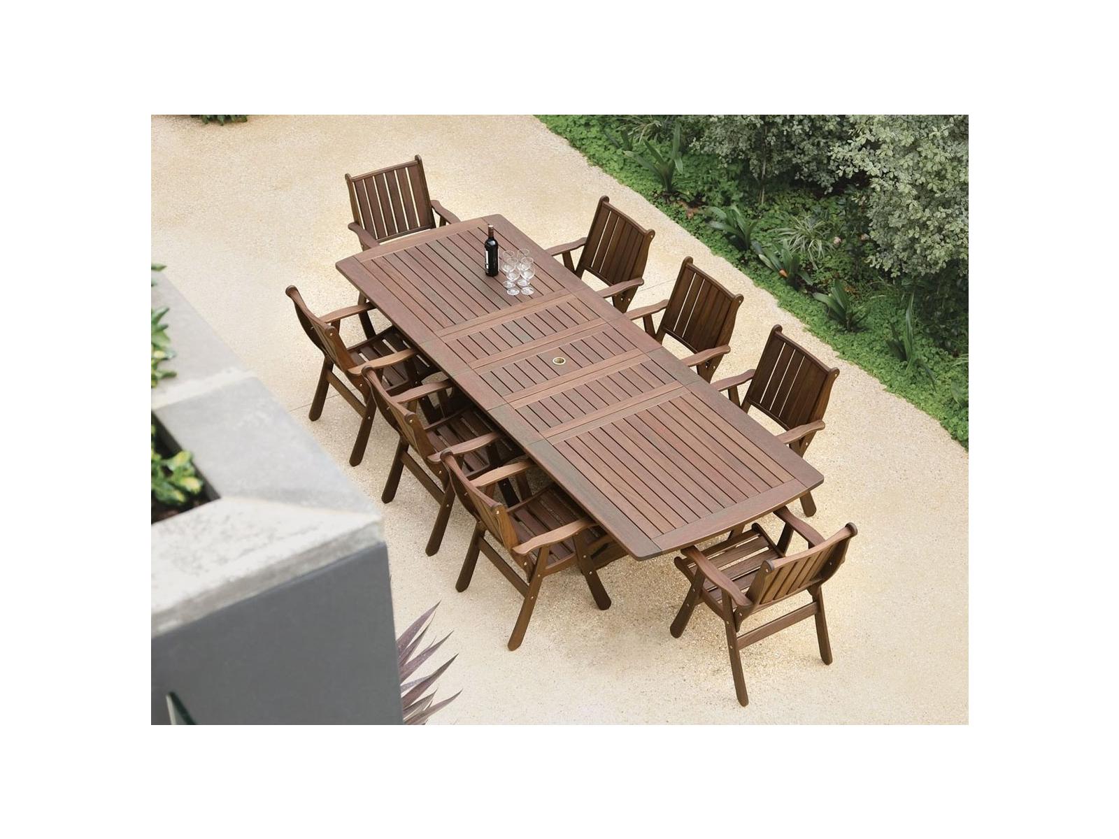 Jensen Outdoor Furniture Heritage IPE Teak Dining Set
