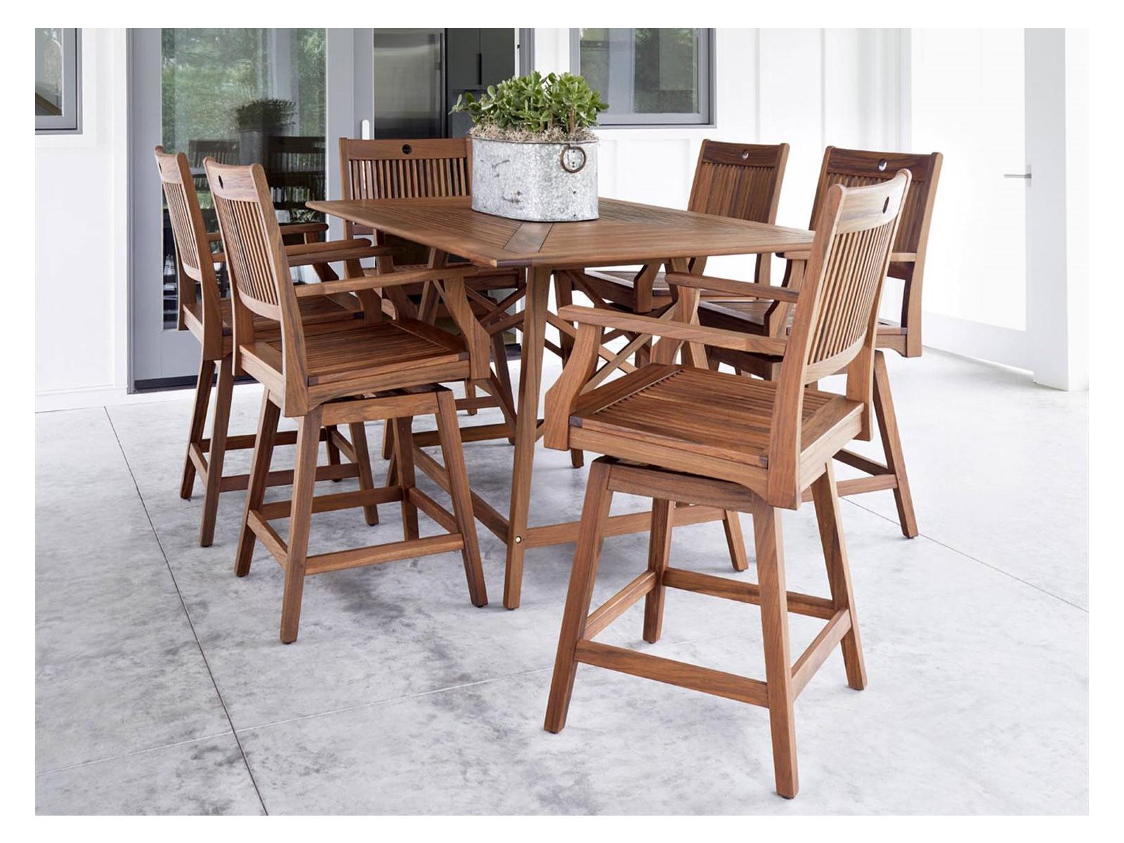Jensen Outdoor Furniture Opal IPE Counter Set