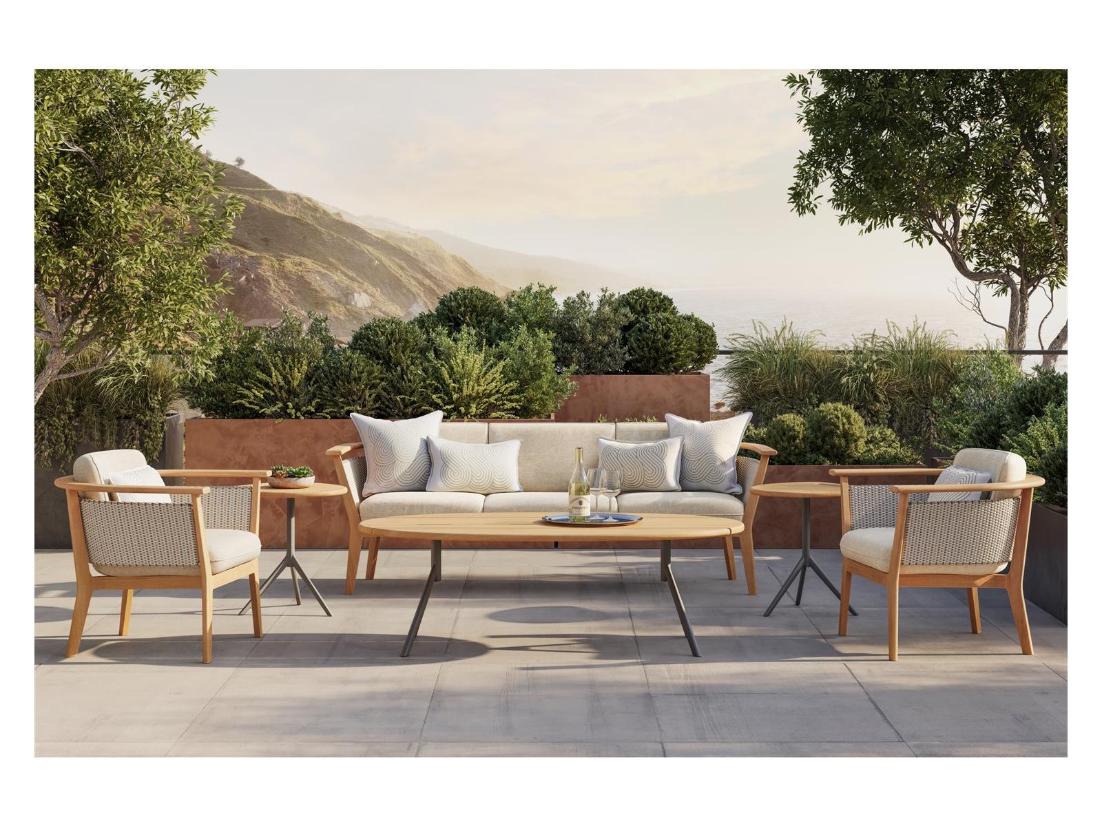 Jensen Outdoor Furniture Soleo IPE Lounge Set