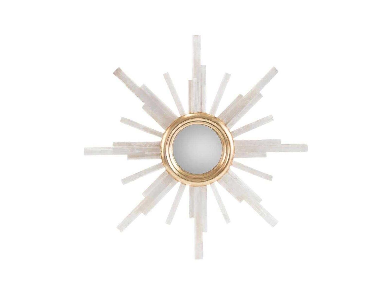 John Richard Selenite Star Mirror