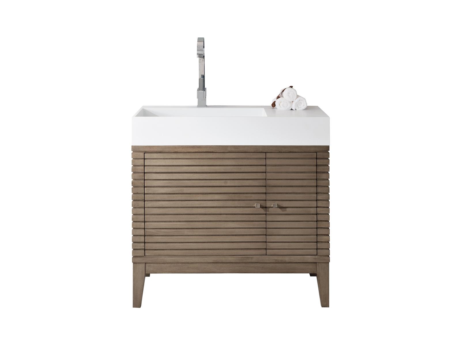 James Martin Linear 35" Single Vanity Cabinet