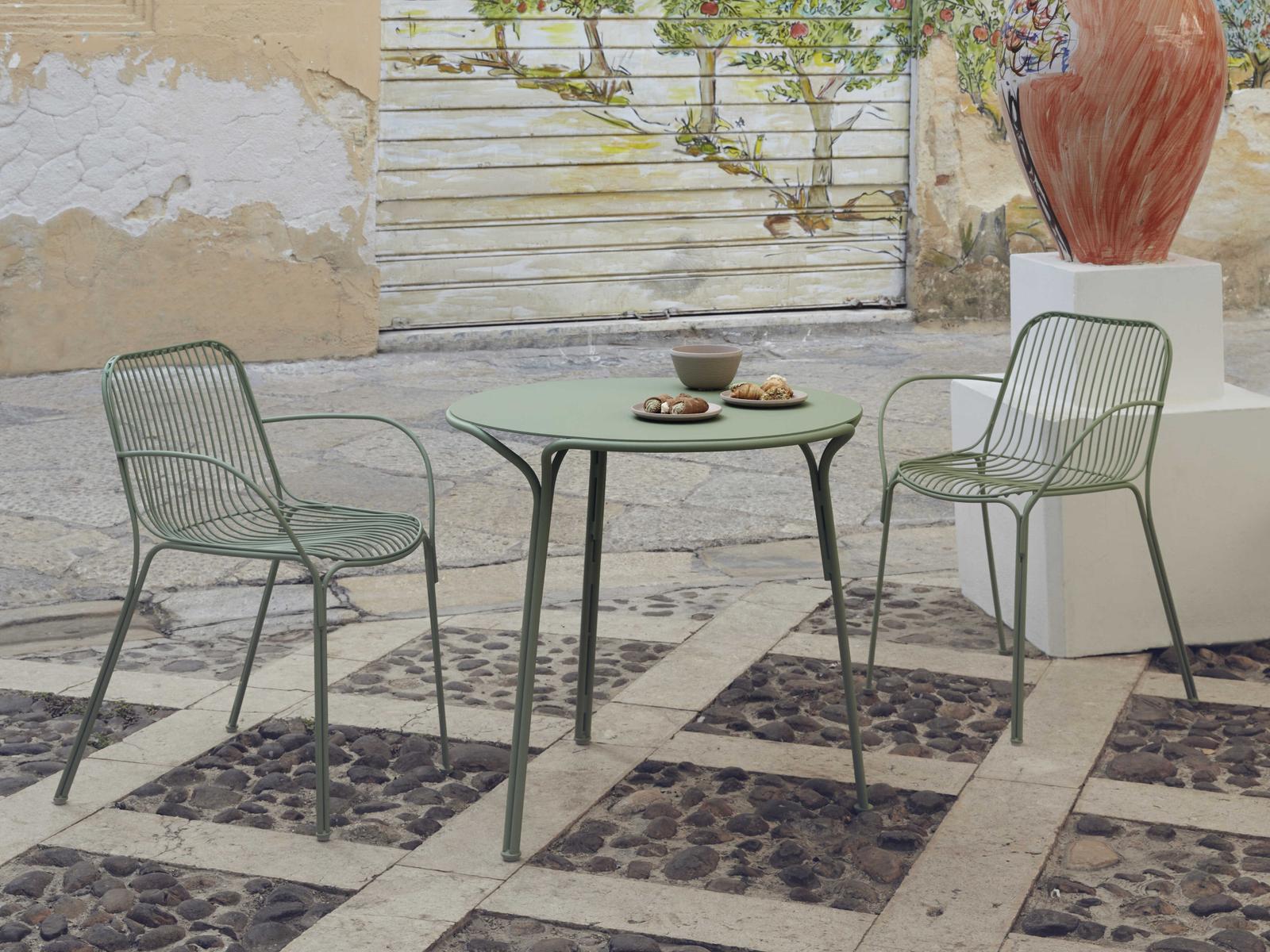 Kartell Outdoor Hiray Steel Dining Set