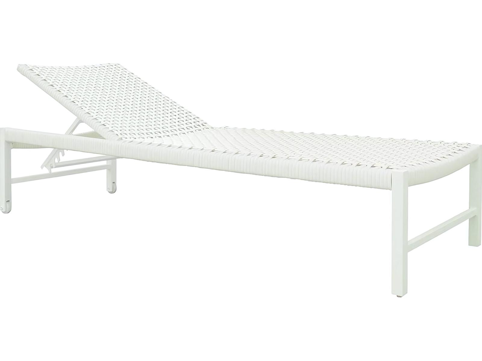 Kingsley Bate Kingsley Bate Catherine Aluminum Wicker Chaise Lounge