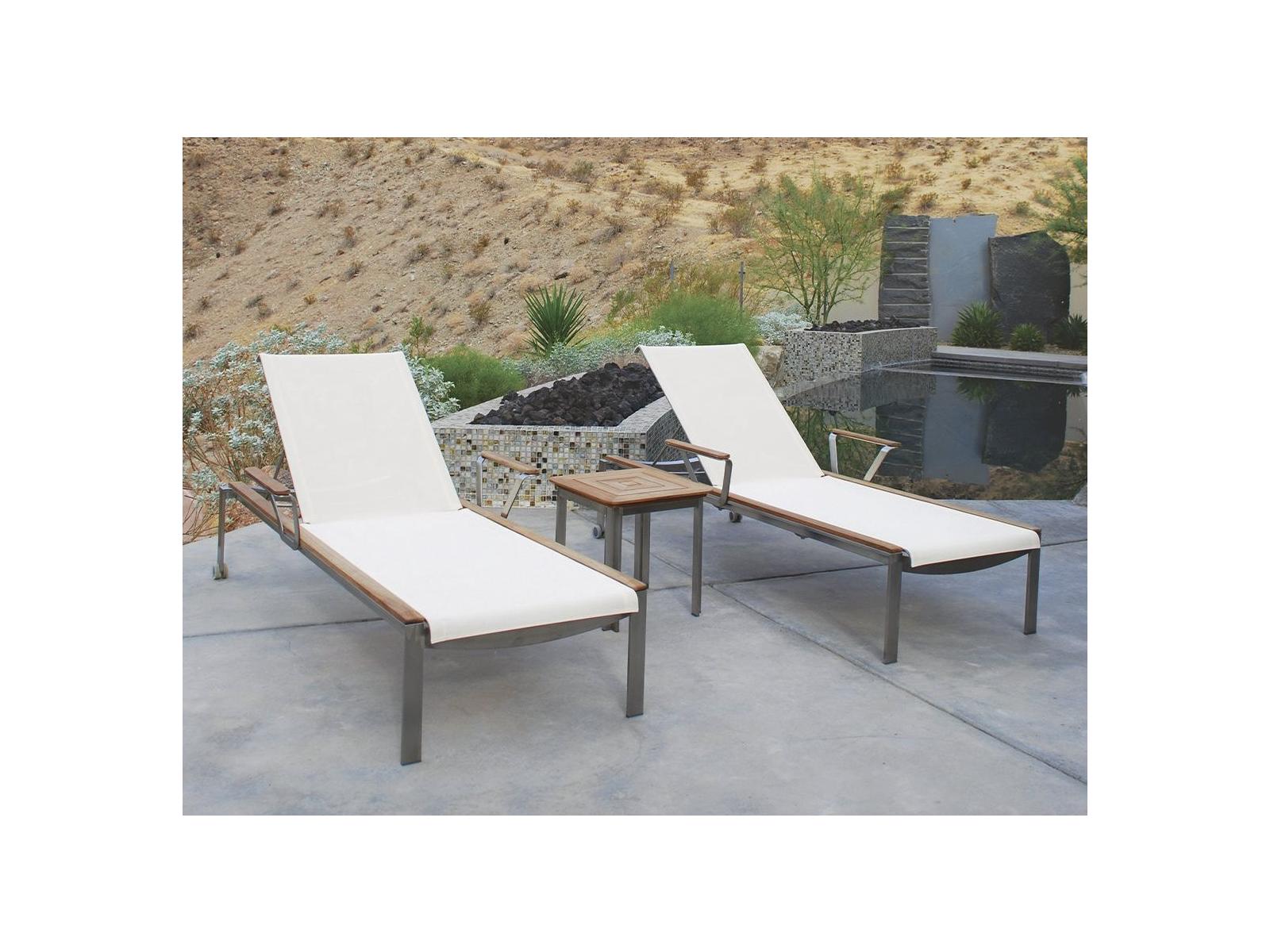 Kingsley Bate Tivoli Steel Sling Lounge Set