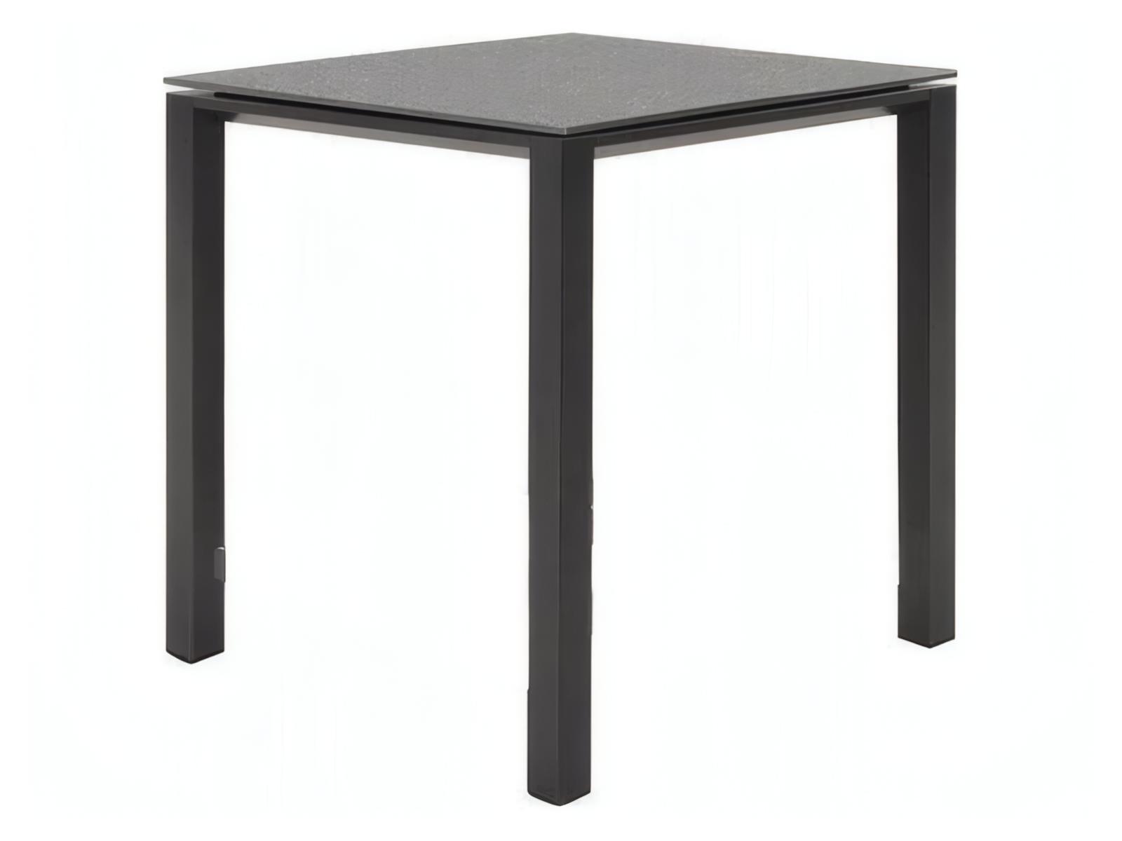 Kettler Concept Aluminum Lava Rectangular Ceramic Top Patio Dining Table