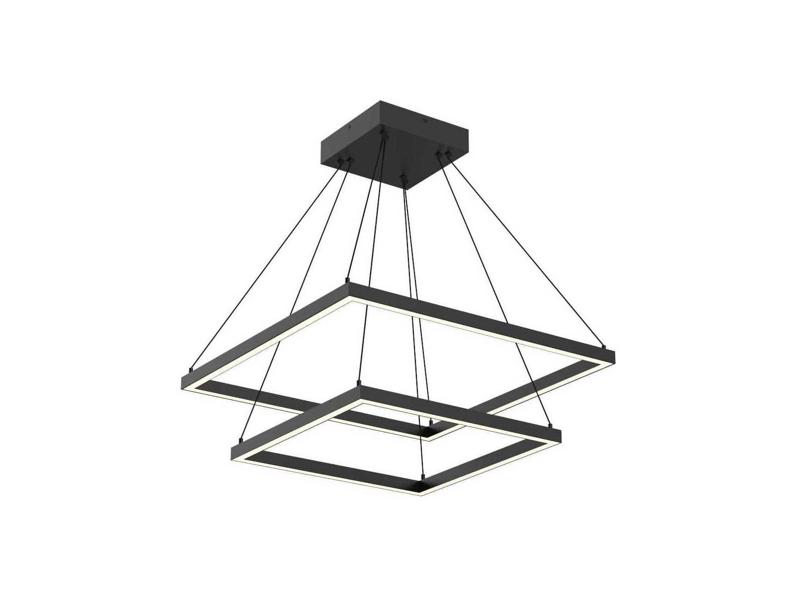 Kuzco Lighting Piazza Black Chandelier