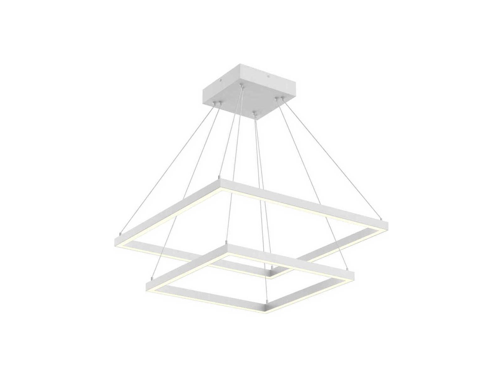 Kuzco Lighting Piazza White Chandelier