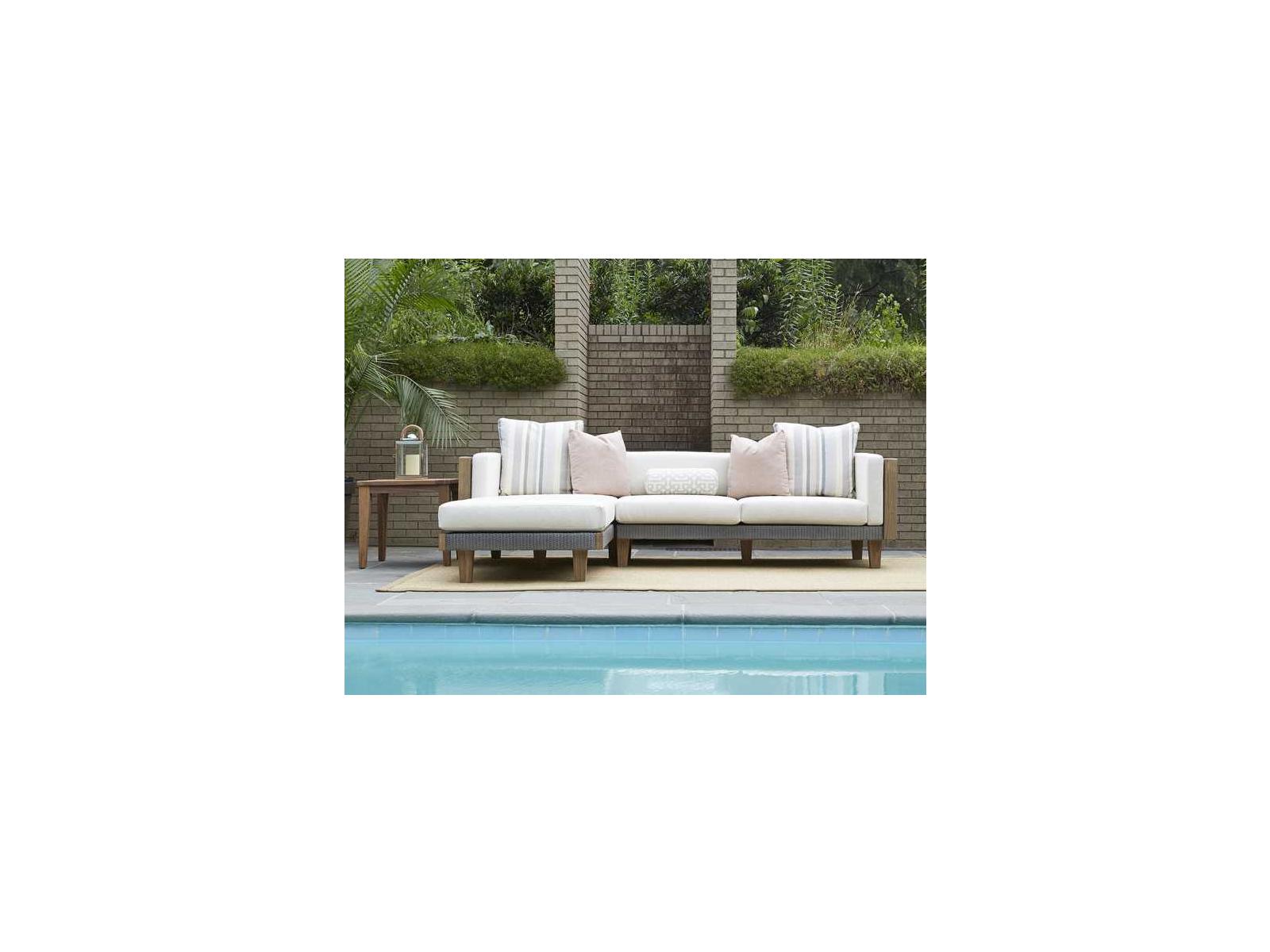 Lloyd Flanders Catalina Wicker Cushion Outdoor Patio Lounge Set