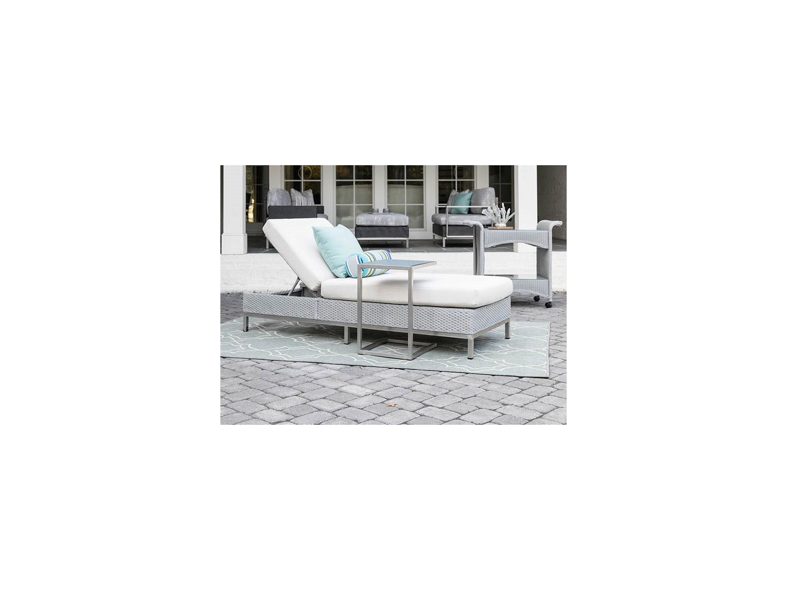 Lloyd Flanders Elements Steel Wicker Outdoor Patio Lounge Set