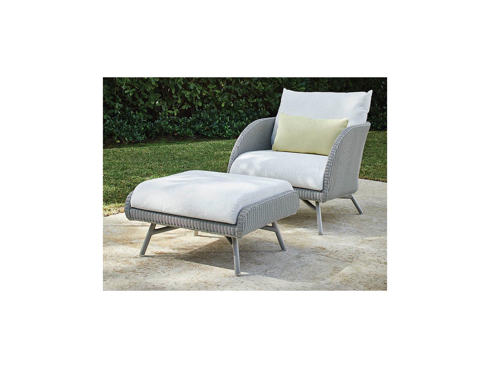 Lloyd Flanders Essence Wicker Outdoor Patio Lounge Set