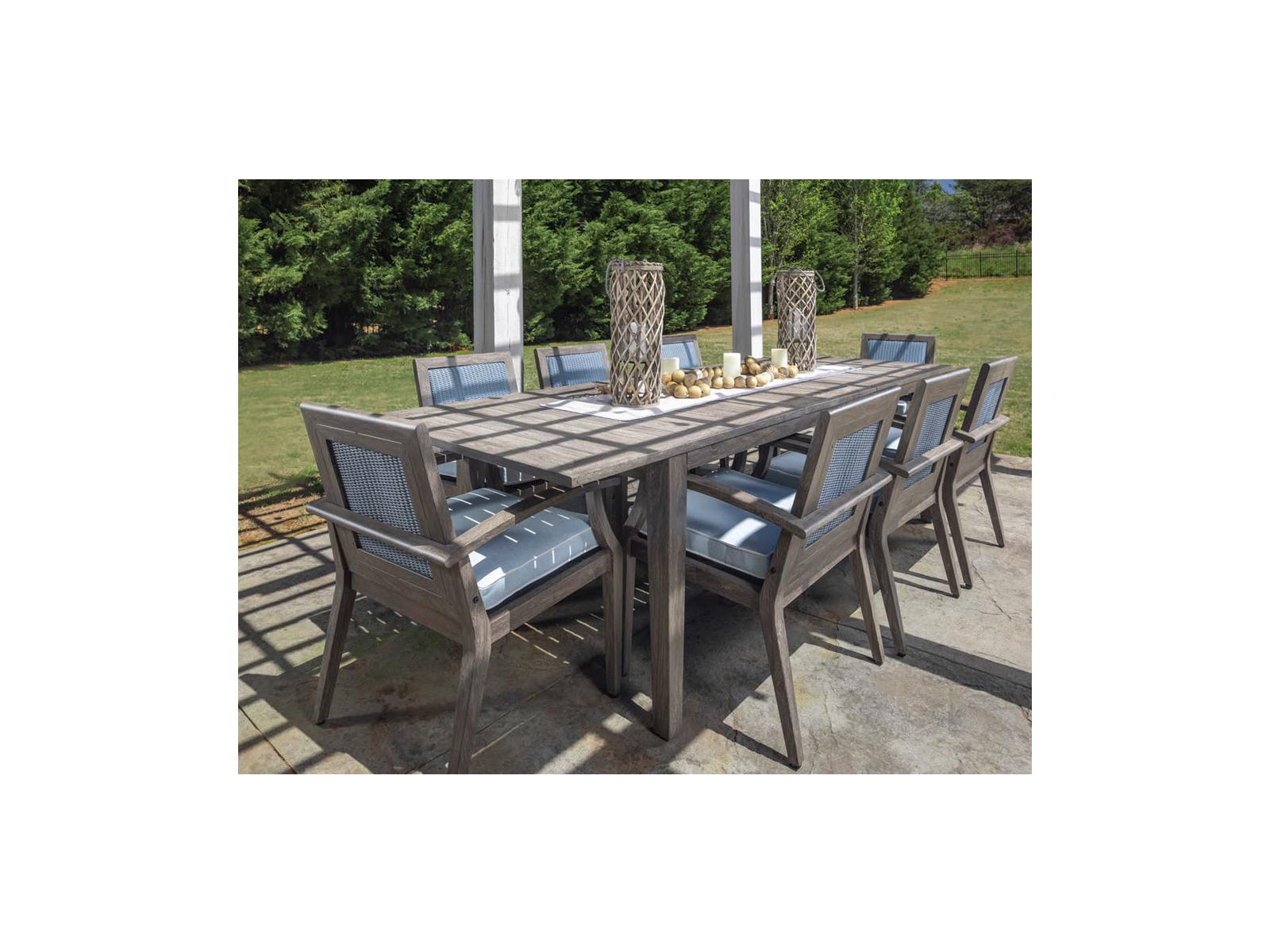 Lloyd Flanders Frontier Aluminum Outdoor Dining Set