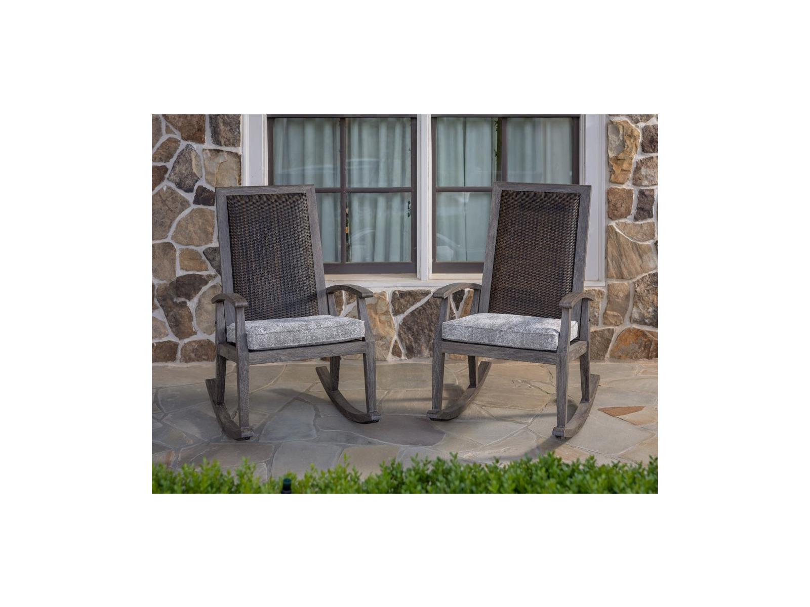 Lloyd Flanders Frontier Aluminum Cushion Patio Lounge Set