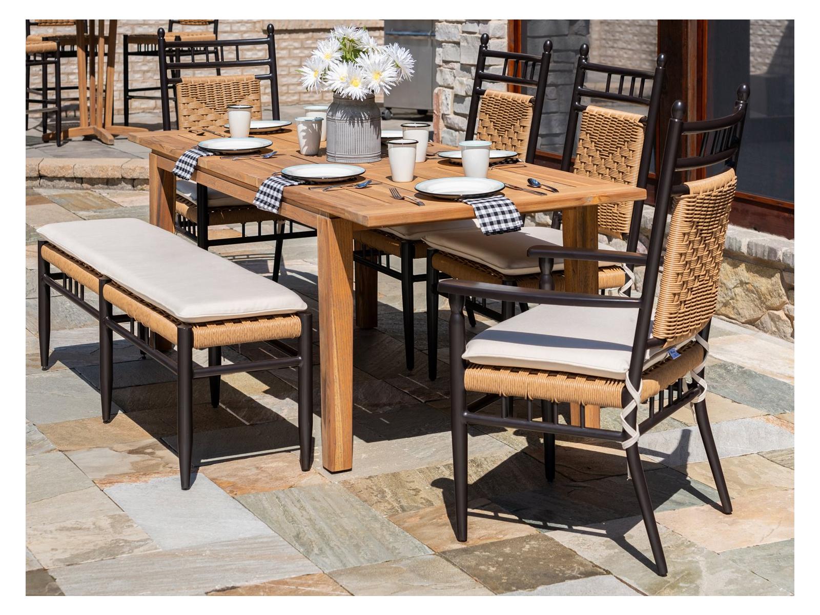 Lloyd Flanders Low Country Wicker Patio Dining Set