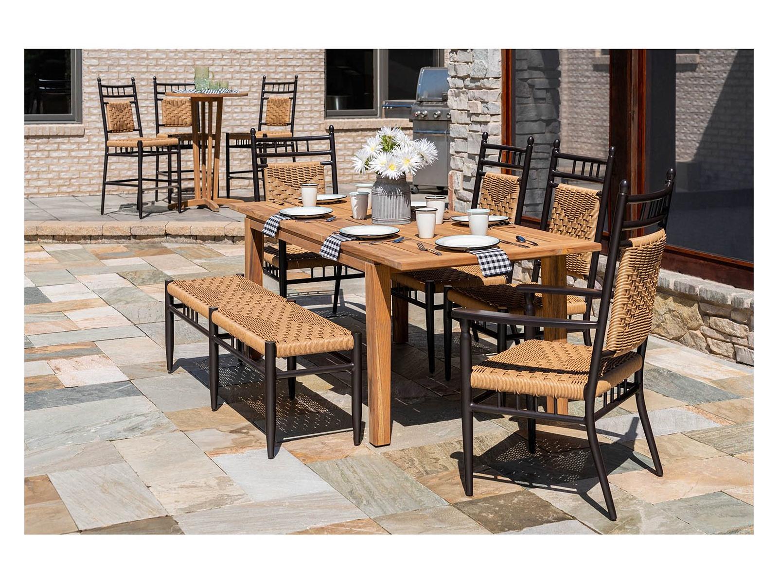 Lloyd Flanders Low Country Aluminum Patio Dining Set