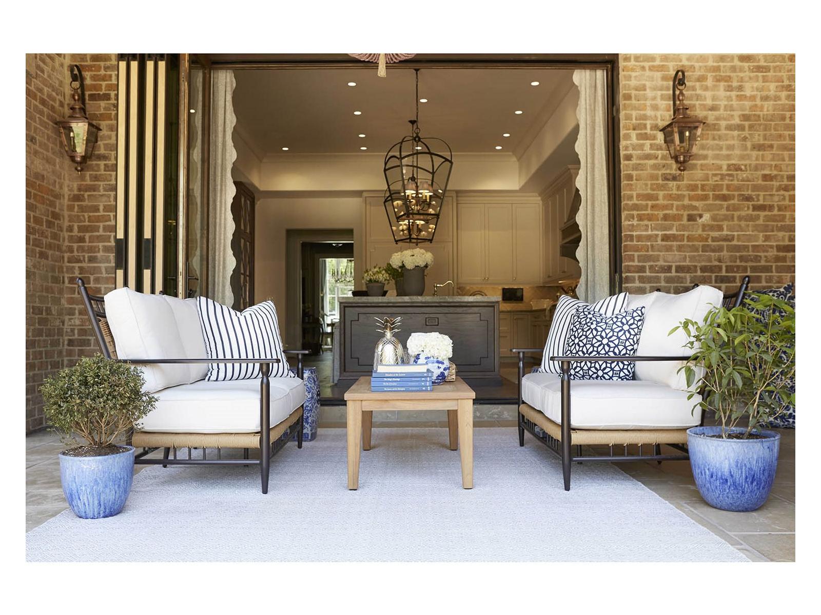 Lloyd Flanders Low Country Aluminum Outdoor Patio Lounge Set