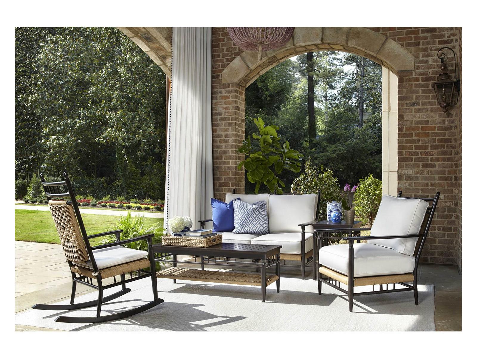 Lloyd Flanders Low Country Aluminum Patio Lounge Set