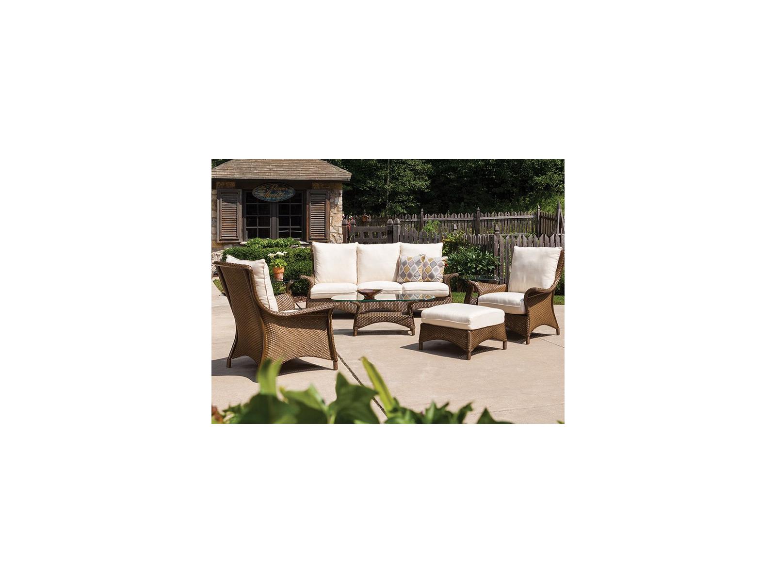 Lloyd Flanders Mandalay Wicker Cushion Lounge Set