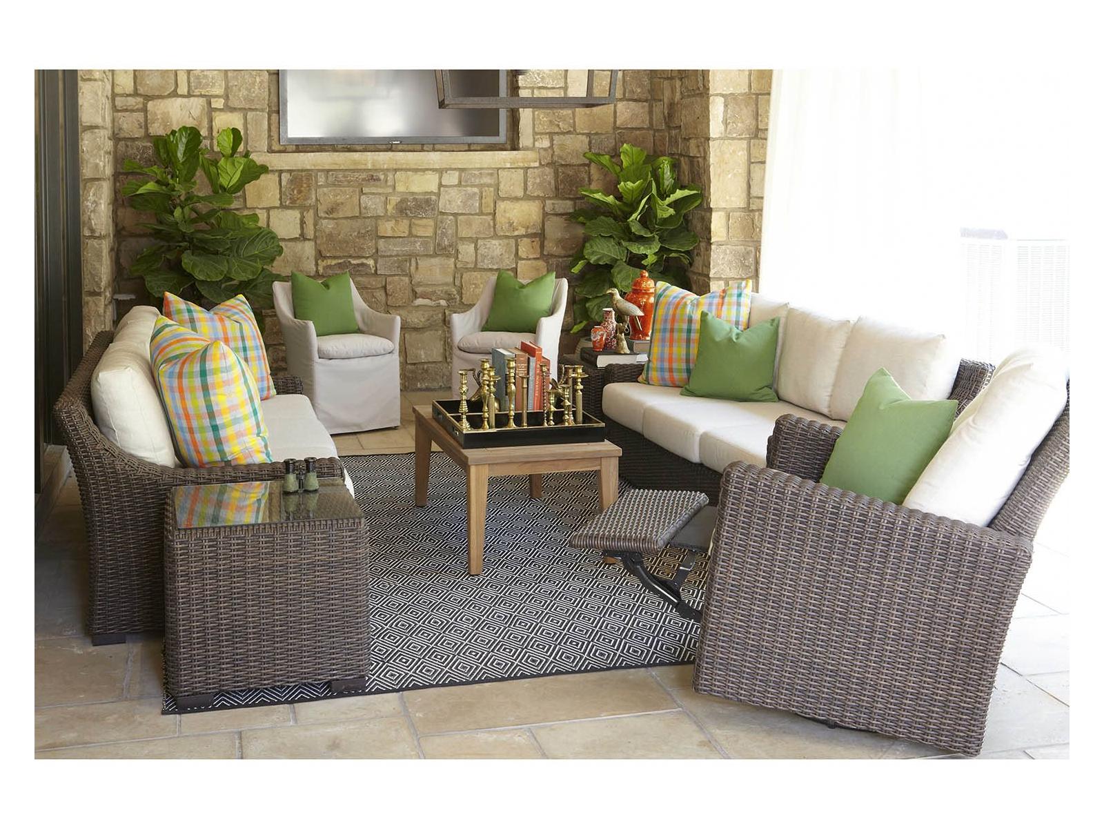 Lloyd Flanders Mesa Wicker Outdoor Patio Lounge Set