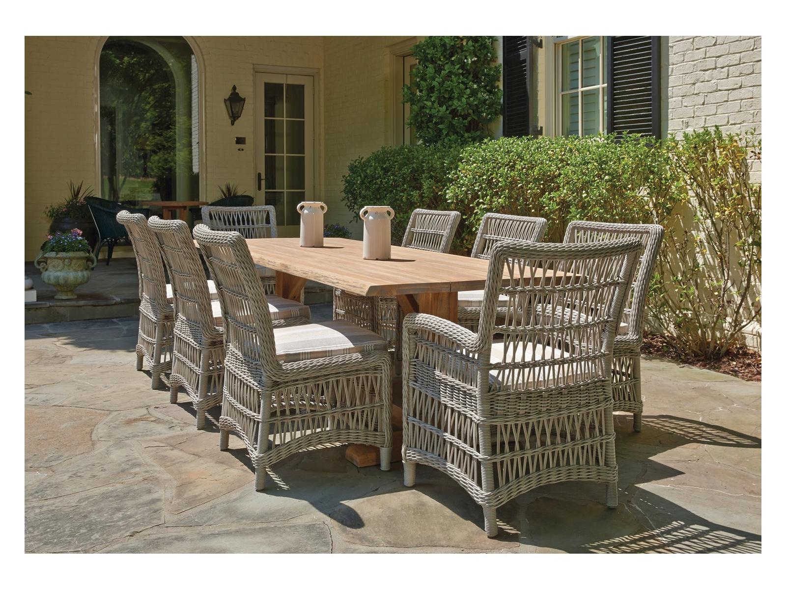 Lloyd Flanders Mackinac Wicker Patio Dining Set