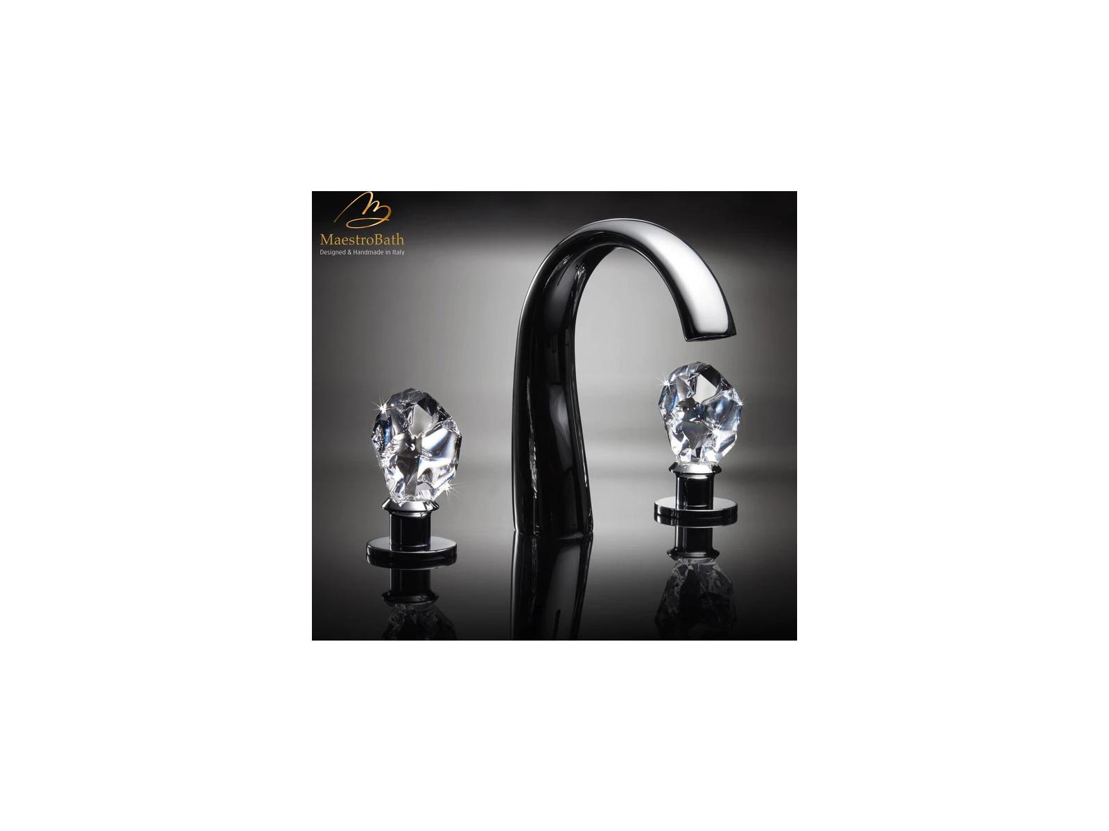 Maestro BathLucente Luxury 3-Hole Bathroom Faucet
