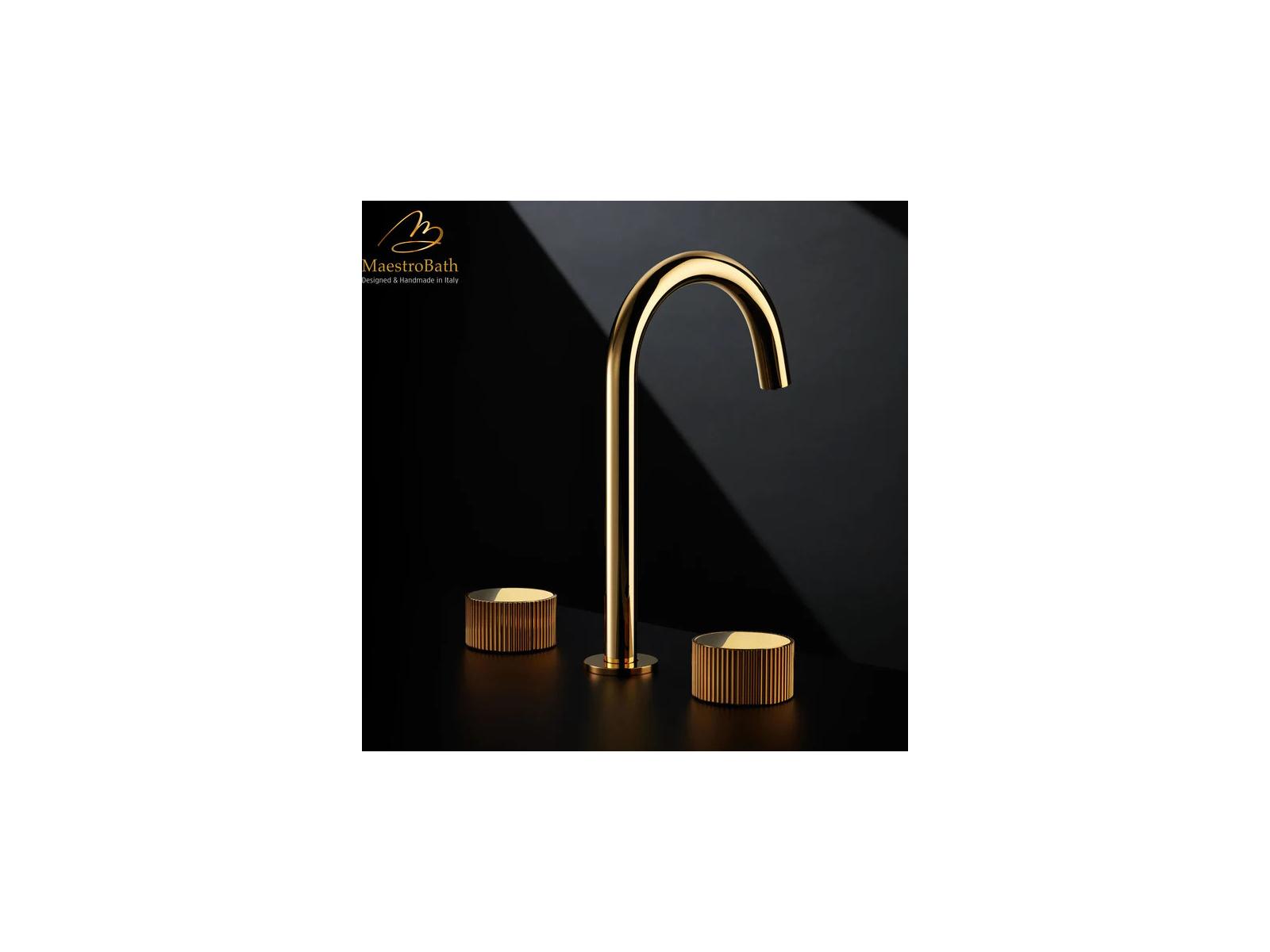 Maestro BathFavolosa Luxury 3-Hole Bathroom Faucet