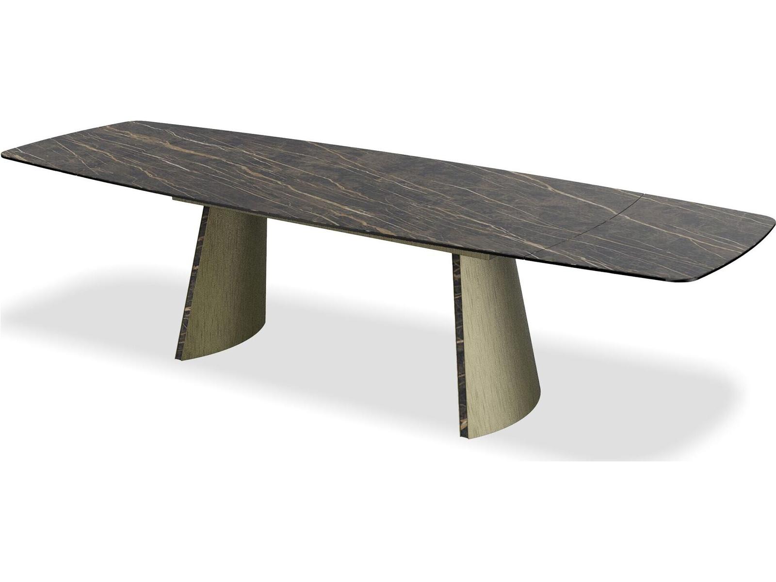 Mobital Ravello Rectangular Double Extension Dining Table – Noir Desir ...