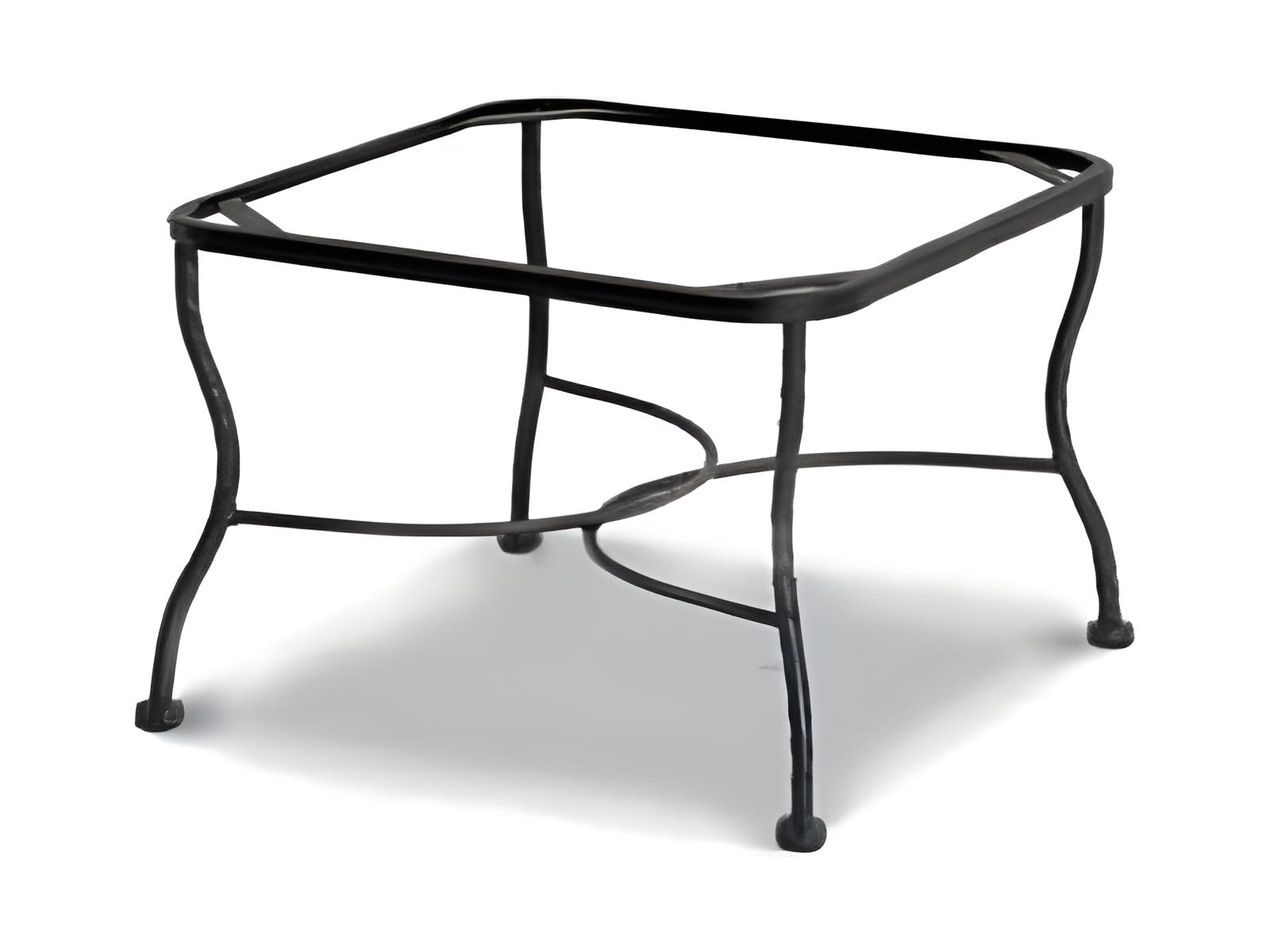 Meadowcraft Wrought Iron Chat Table Base Tube
