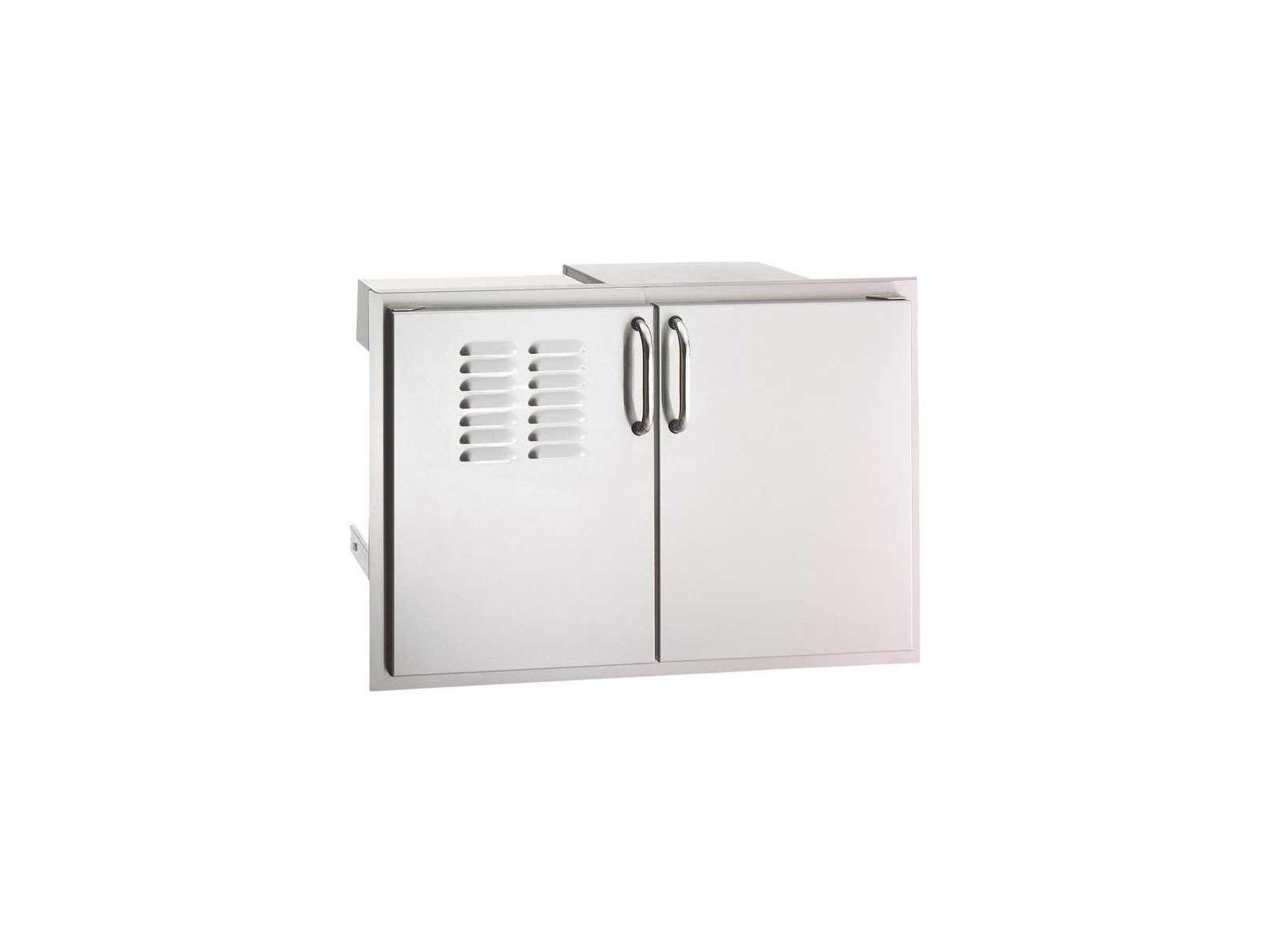 Fire Magic Select 30-Inch Double Access Door With Drawers And Propane Tank Storage