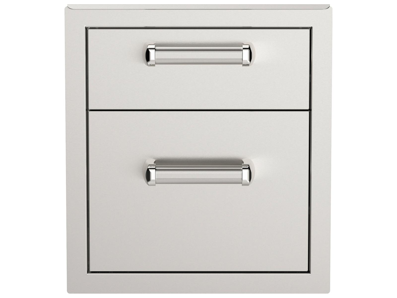 Fire Magic Flush Double Drawer