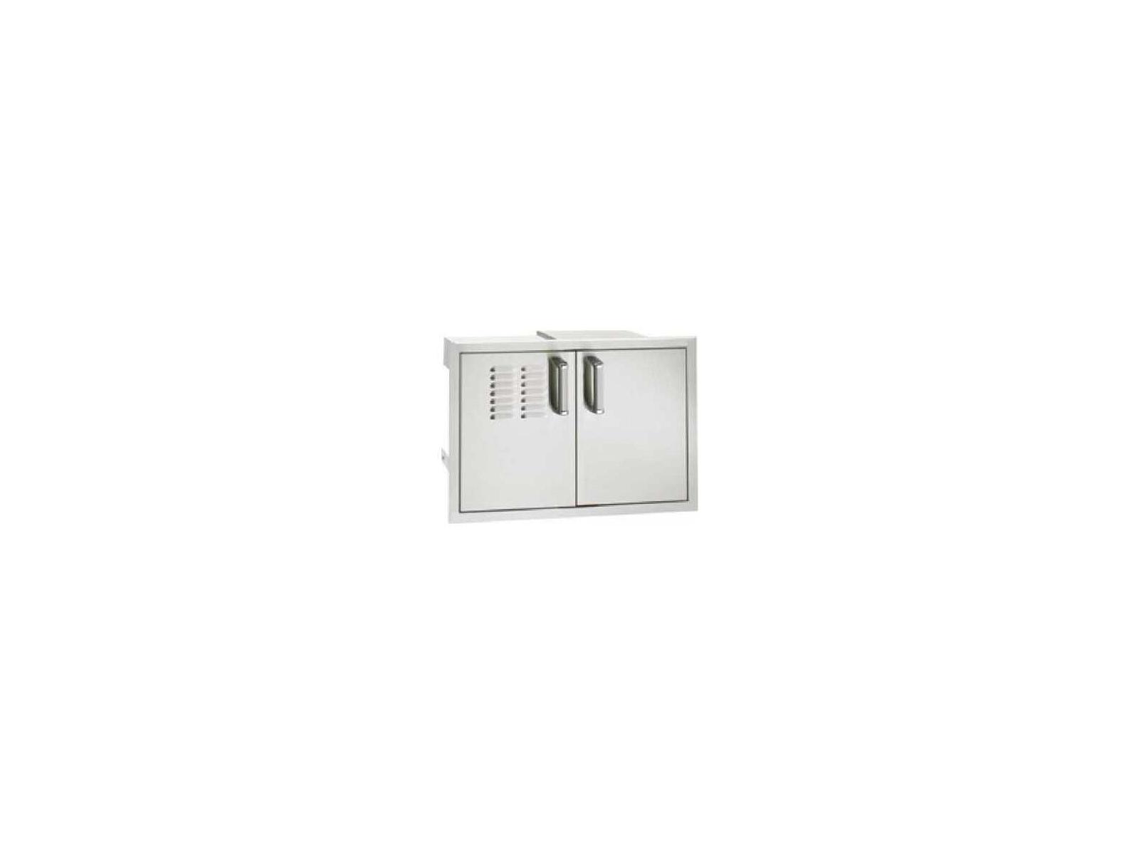 Fire Magic Double Doors with Trash Tray / Louvers & Dual Drawers