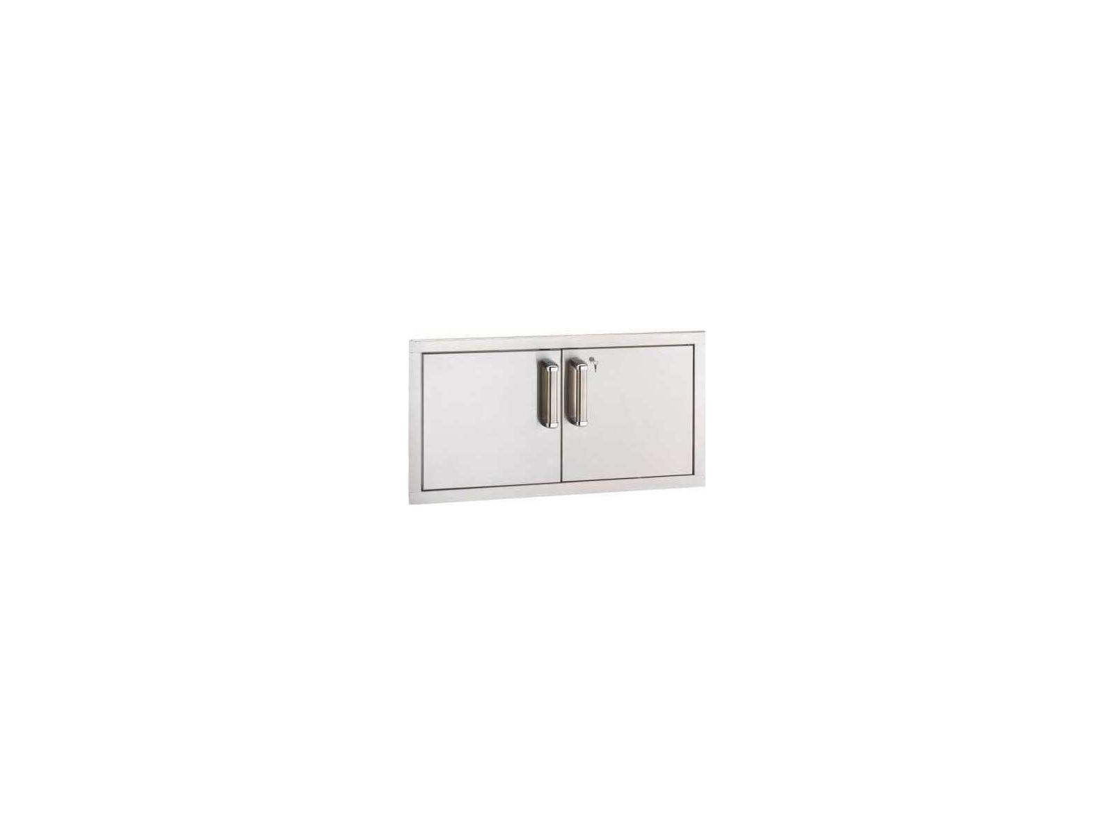 Fire Magic Flush Double Access Doors with Lock