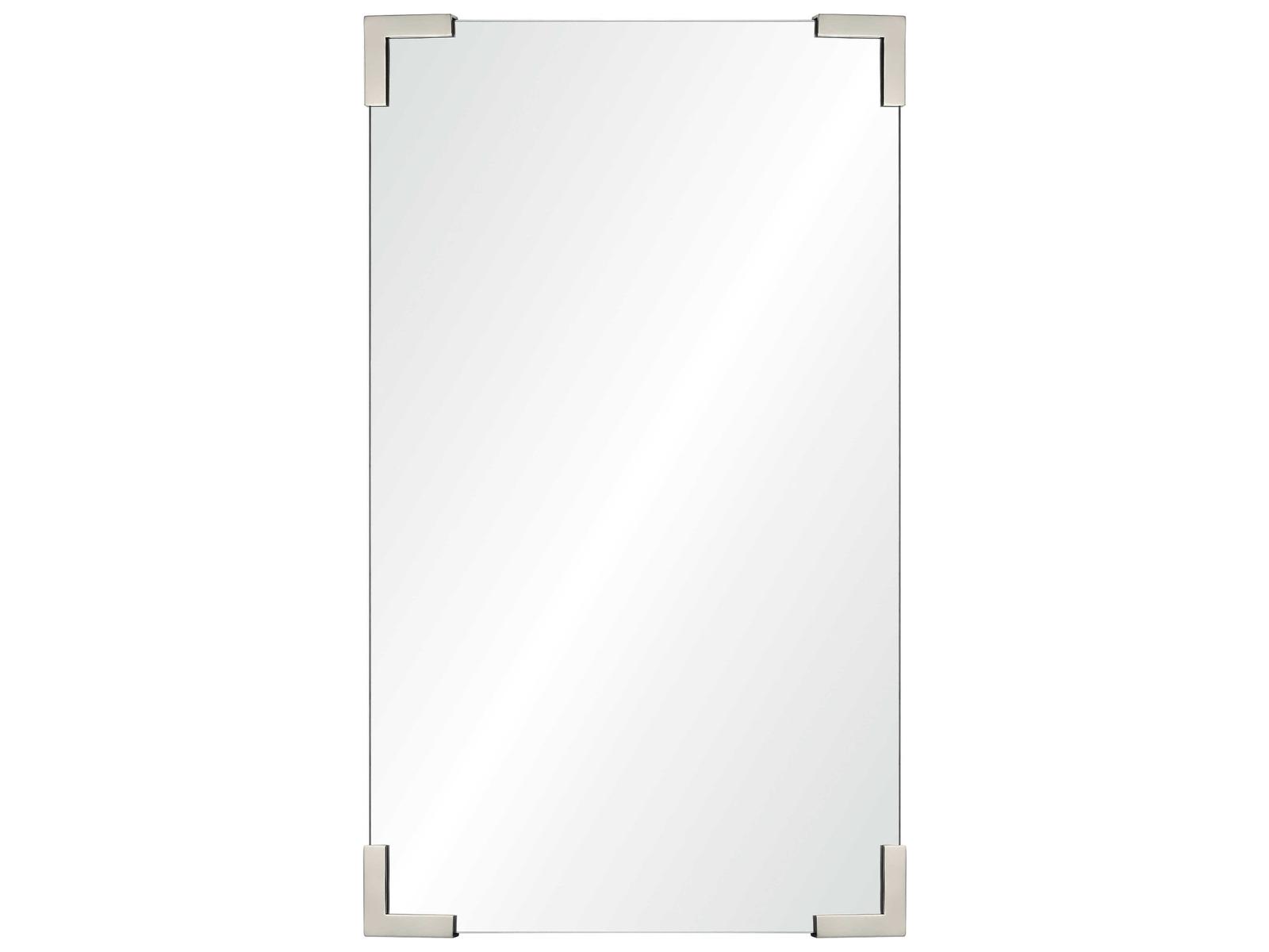 Mirror Home Polished Stainless Steel Rectangular Wall Mirror