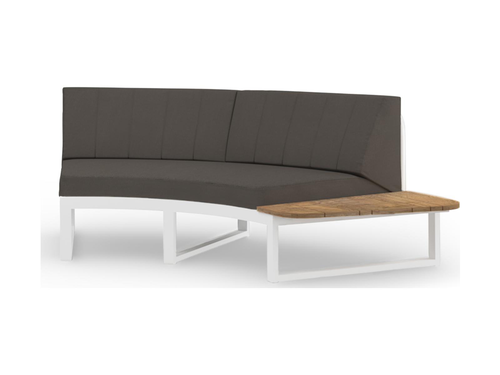 MamaGreen Babbo Aluminum Cushion Outdoor Patio Loveseat