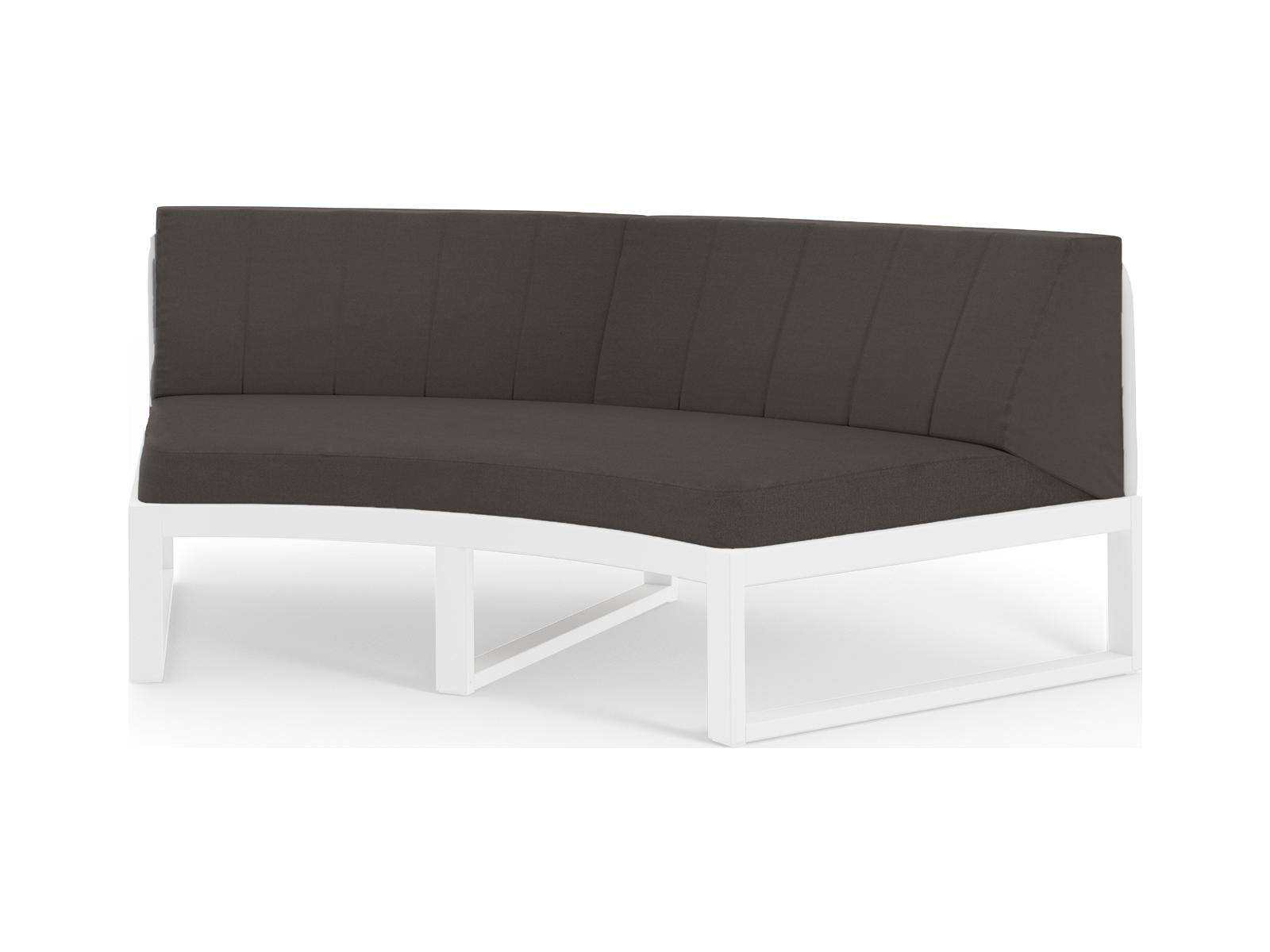 MamaGreen Babbo Aluminum Cushion Outdoor Loveseat