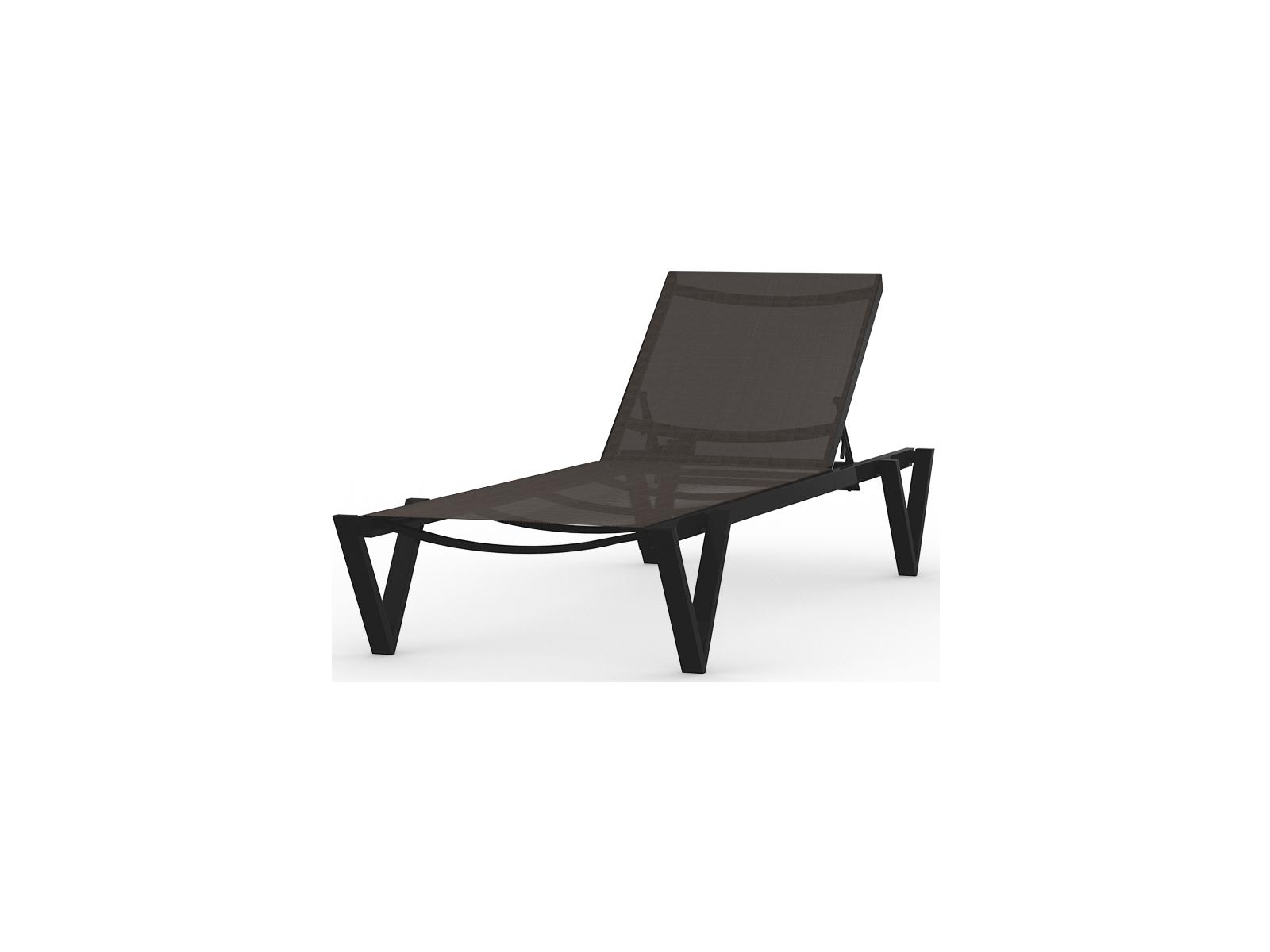 MamaGreen Bondi Sling Aluminum Sunbed Patio Chaise Lounge