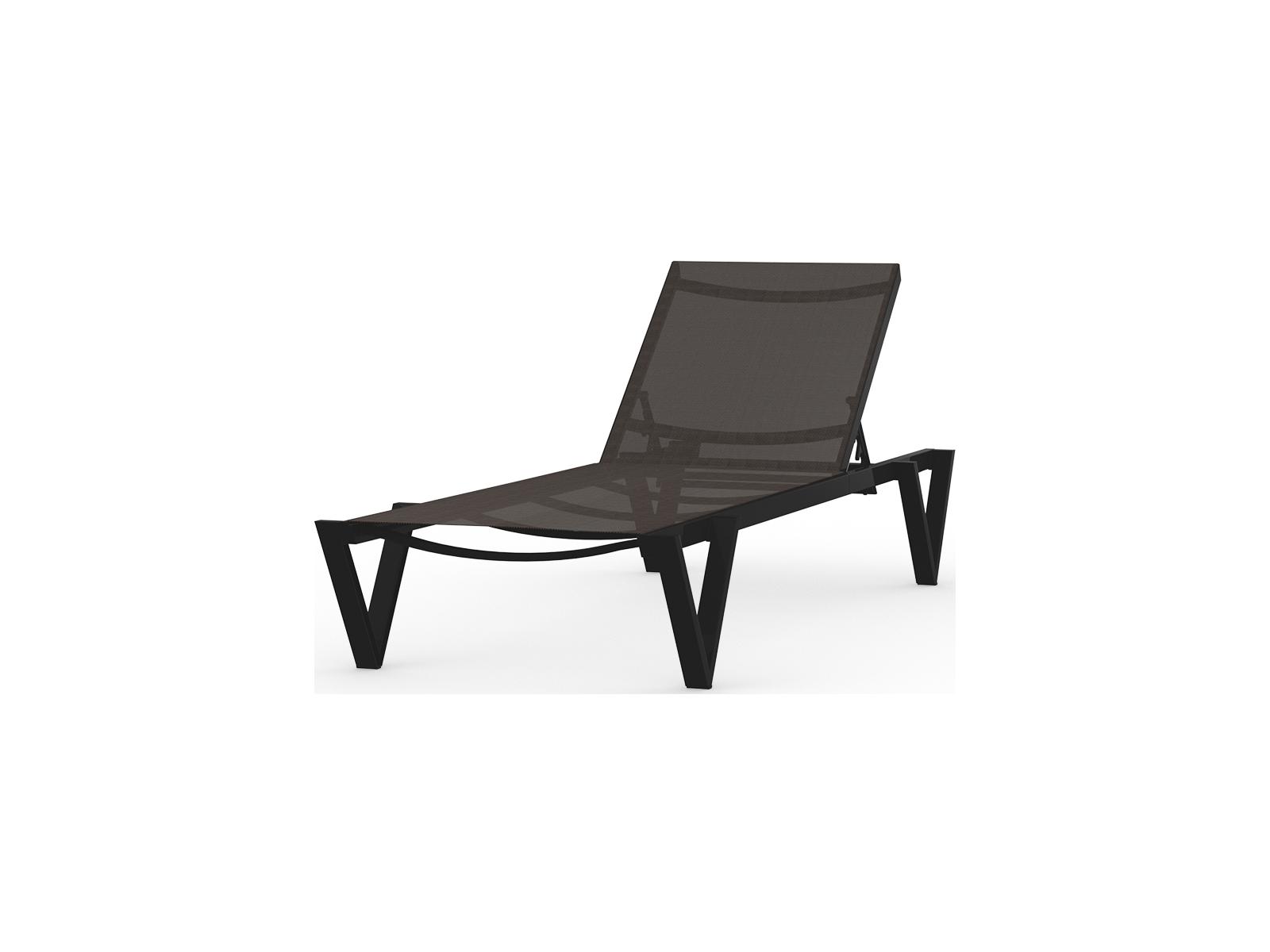 MamaGreen Bondi Belle Sling Aluminum Sunbed Outdoor Chaise Lounge