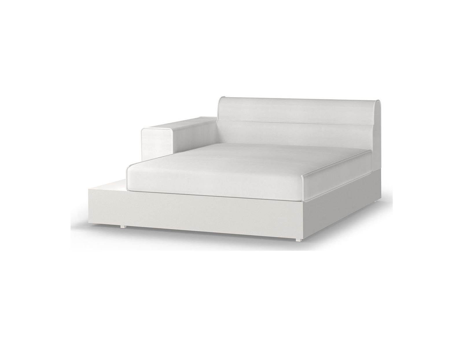 MamaGreen Boulevard Aluminum Right Hand Patio Chaise Lounge