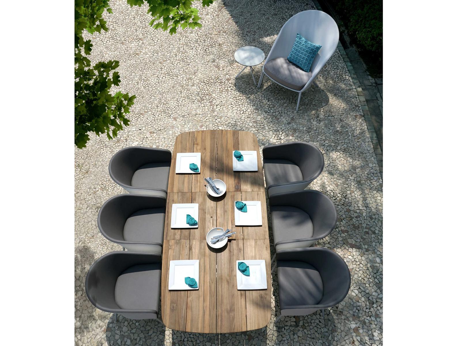 Mamagreen Zupy Aluminum Outdoor Patio Dining Set