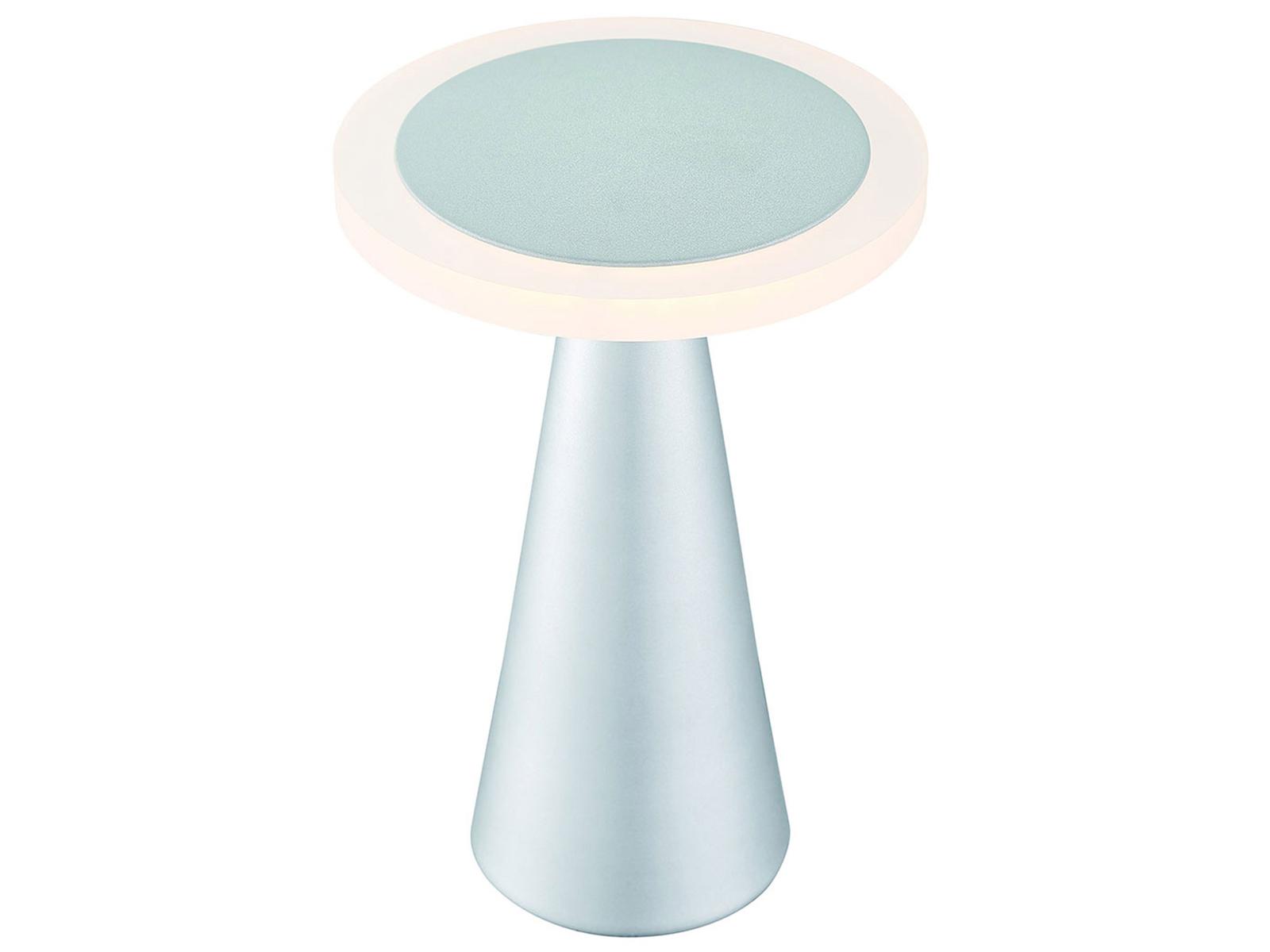Modern Forms Cute Titanium Silver LED Table Lamp
