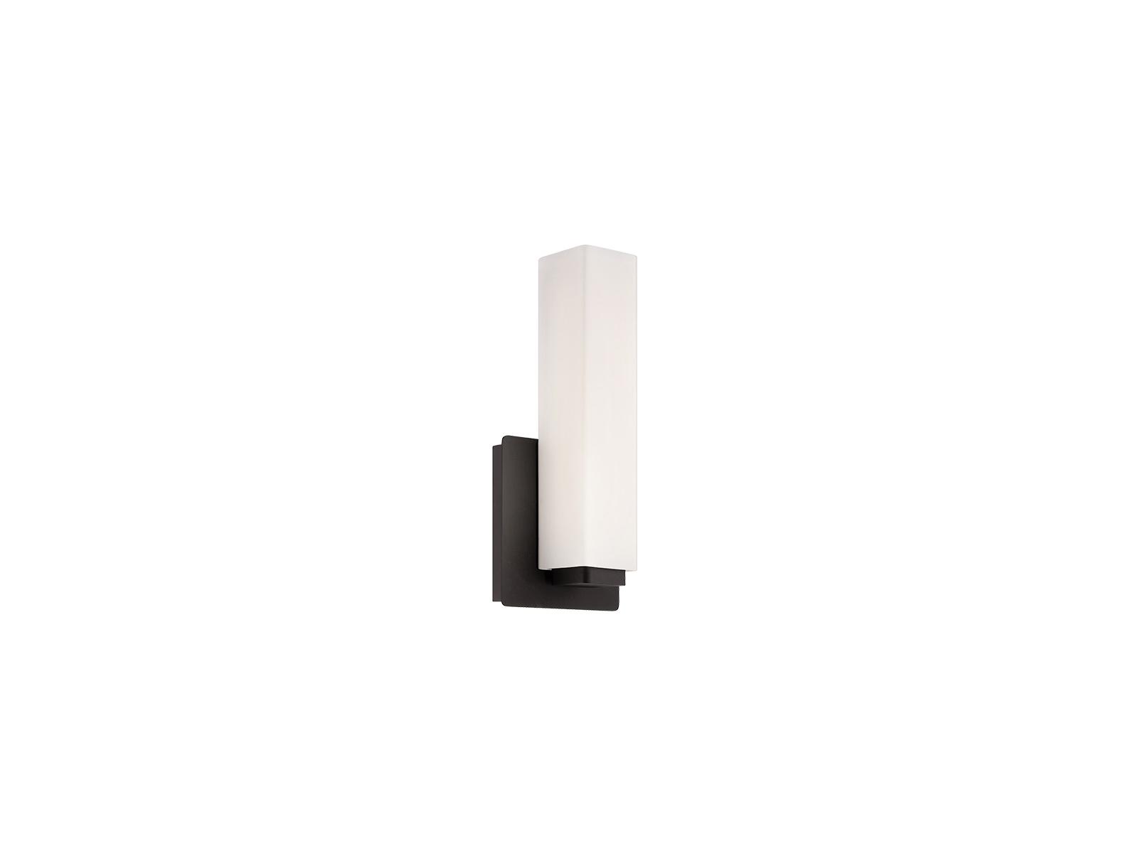 Modern Forms Vogue 1-Light Bronze Glass LED Wall Sconce
