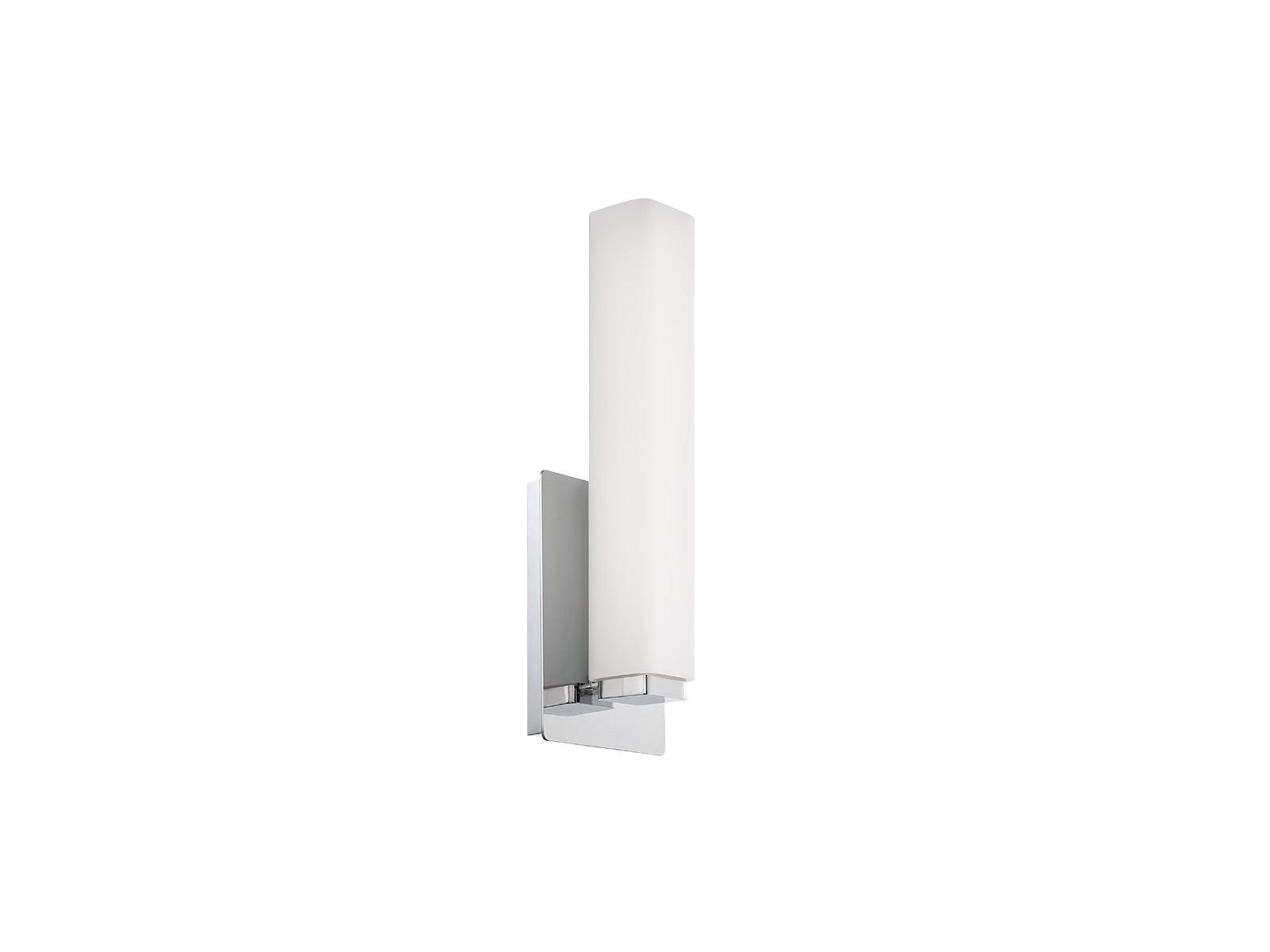 Modern Forms Vogue 1-Light Chrome Glass LED Wall Sconce