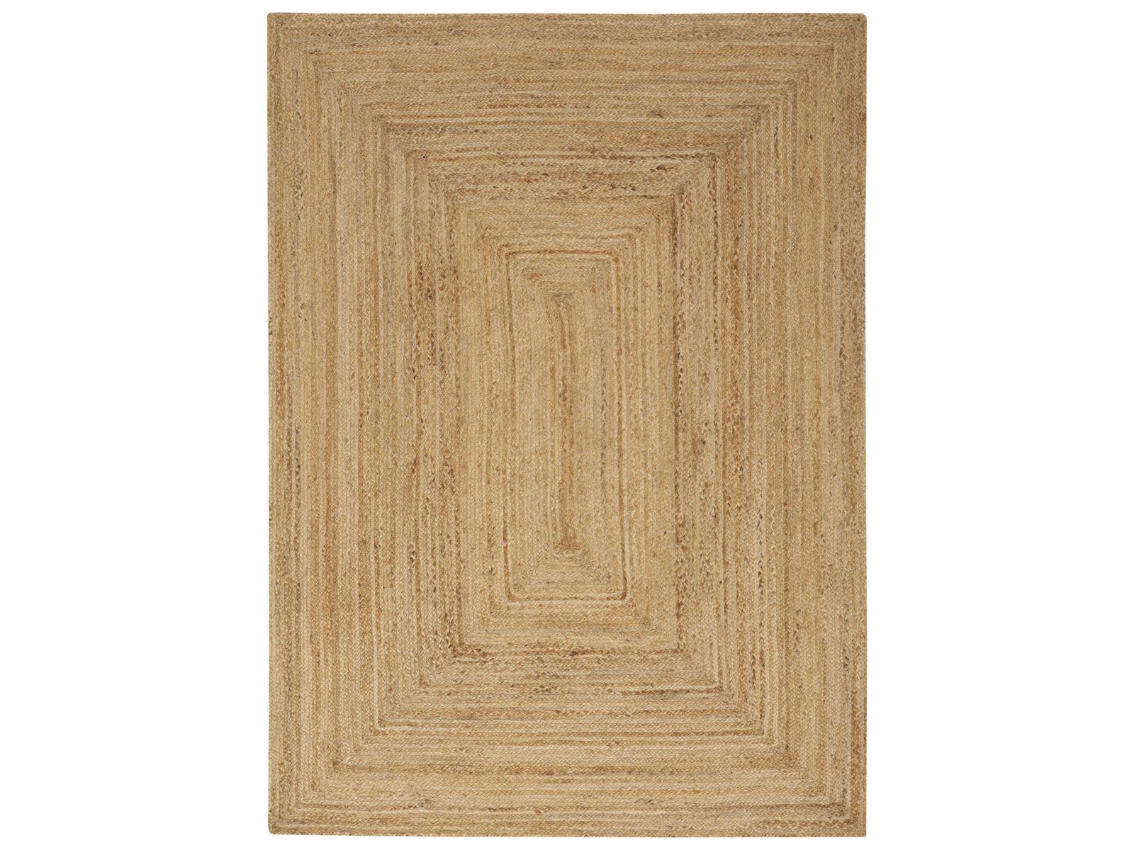 Nourison Natural Jute Rectangular Area Rug
