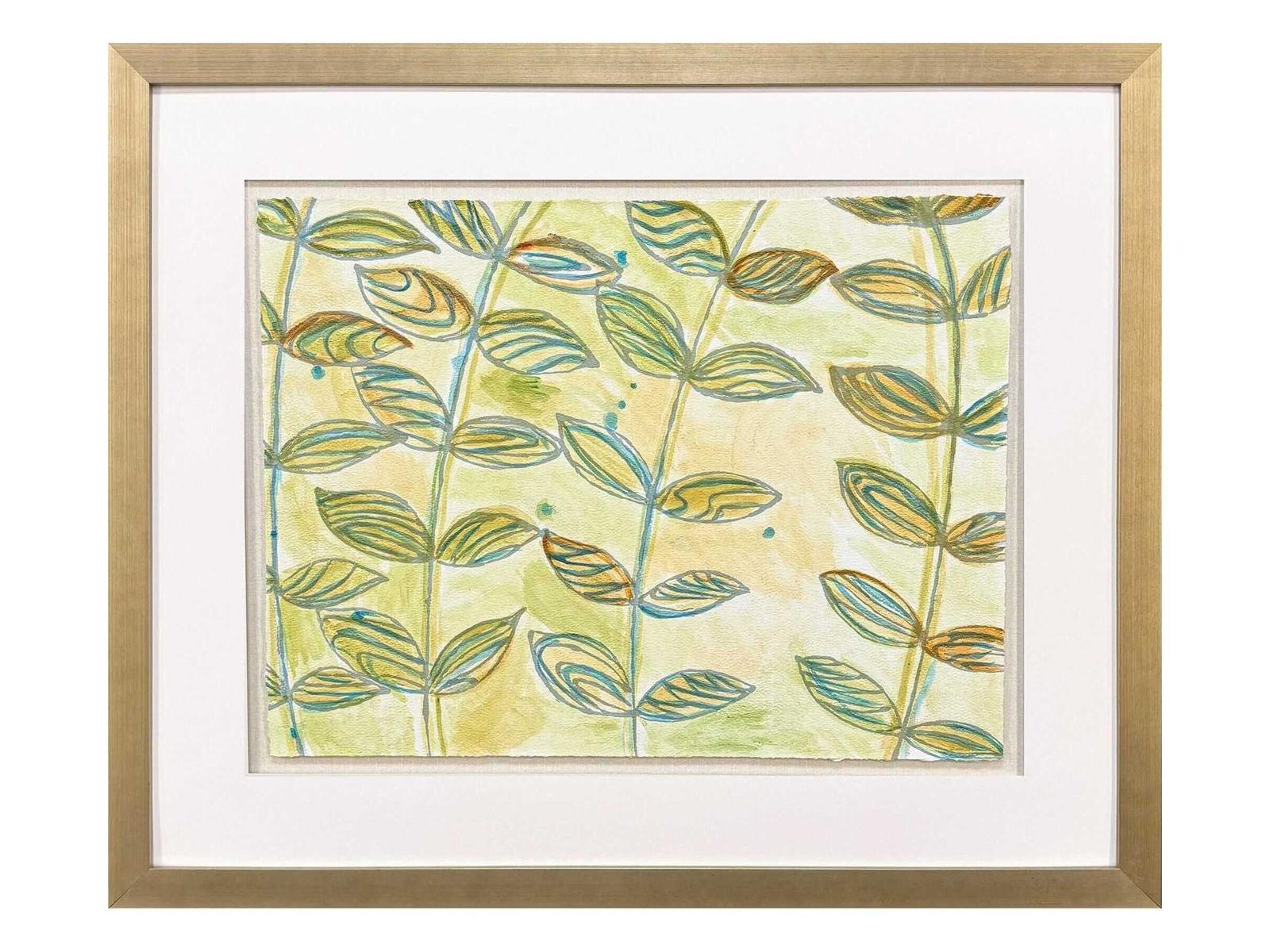 Paragon Florals Shimmering Garden-I Wall Art
