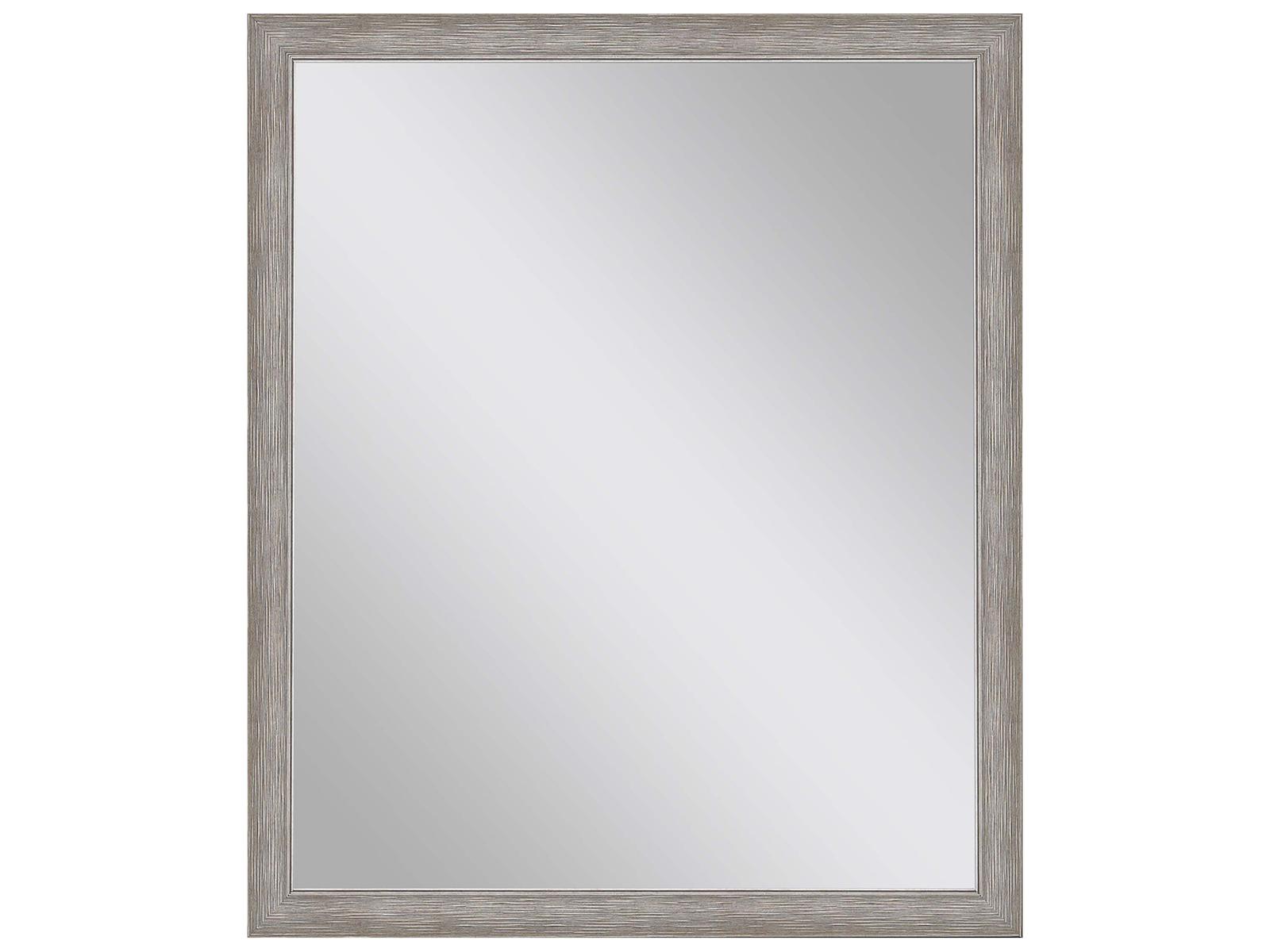 Paragon 632 Mirror Group Gray Metallic Silvered Wall Rectangular Mirror